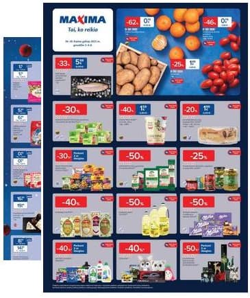 Maxima - Naujausias Maxima akcijų leidinys | 2025-12-02 - 2025-12-08 2025-12-02 – 2025-12-08