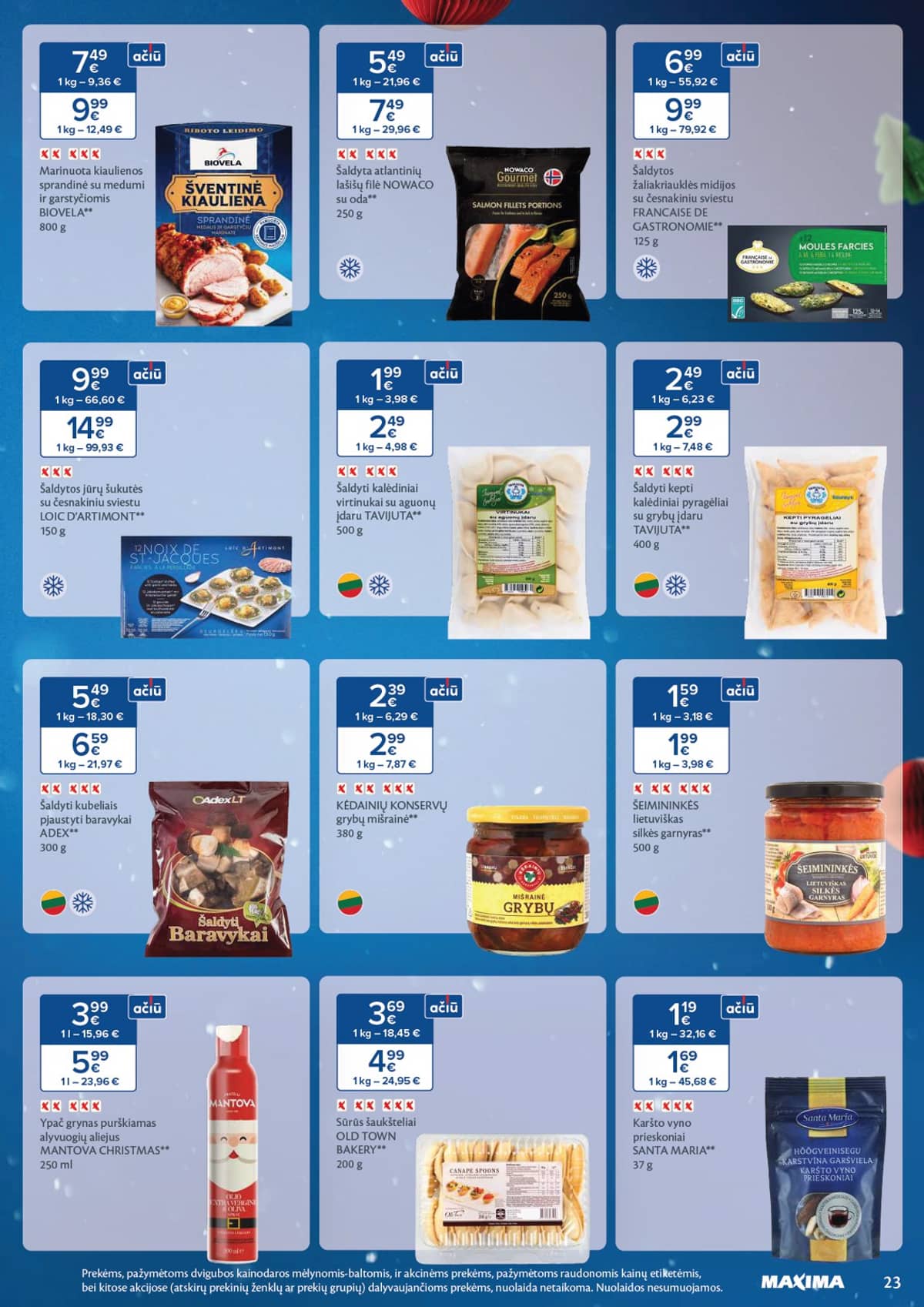 Maxima - Daugiau laiko Kalėdoms 23 puslapis