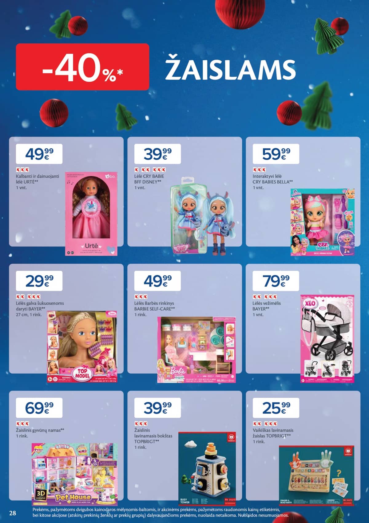 Maxima - Daugiau laiko Kalėdoms 28 puslapis