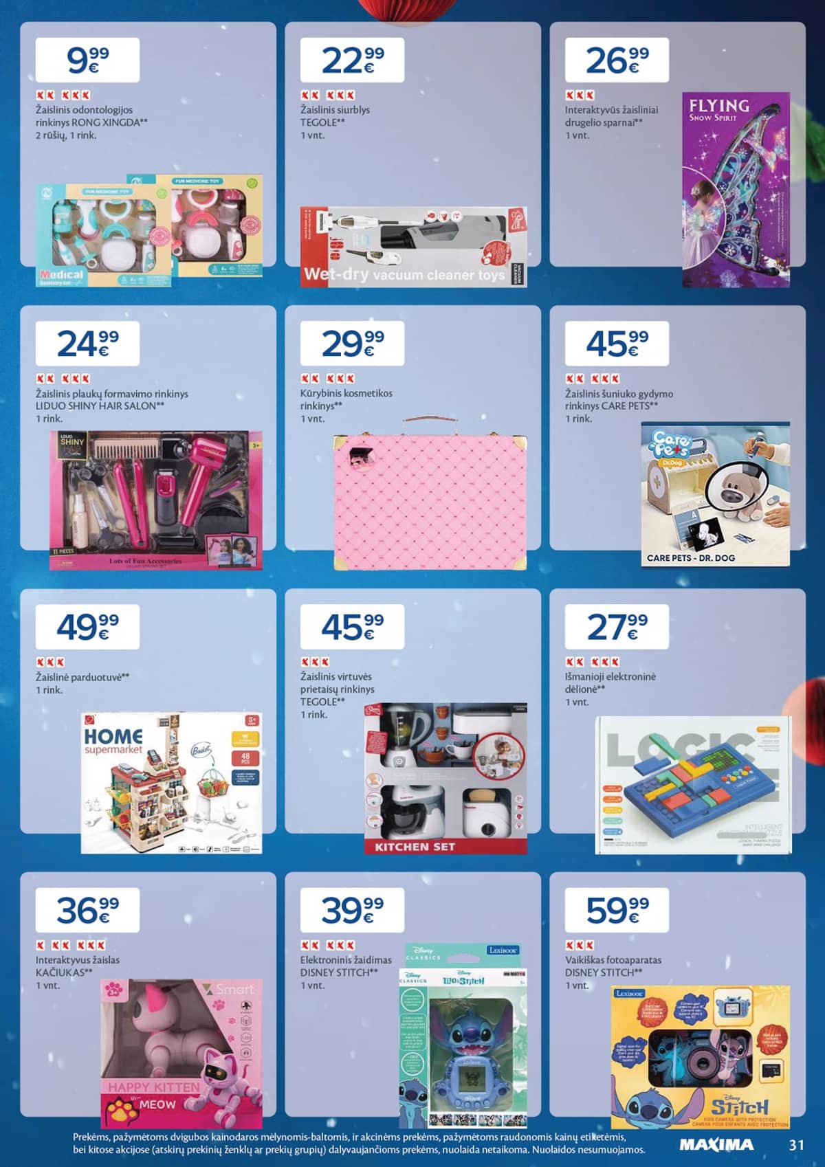 Maxima - Daugiau laiko Kalėdoms 31 puslapis