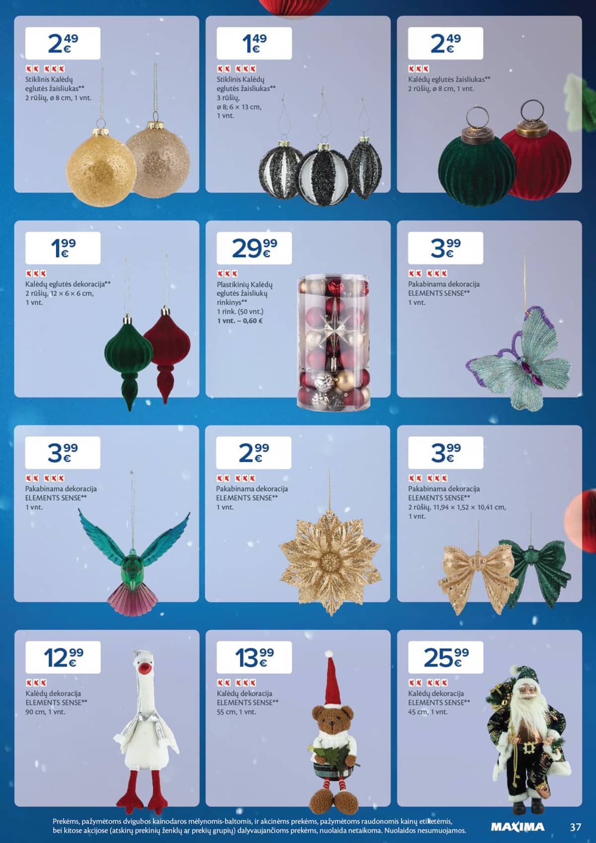 Maxima - Daugiau laiko Kalėdoms 37 puslapis