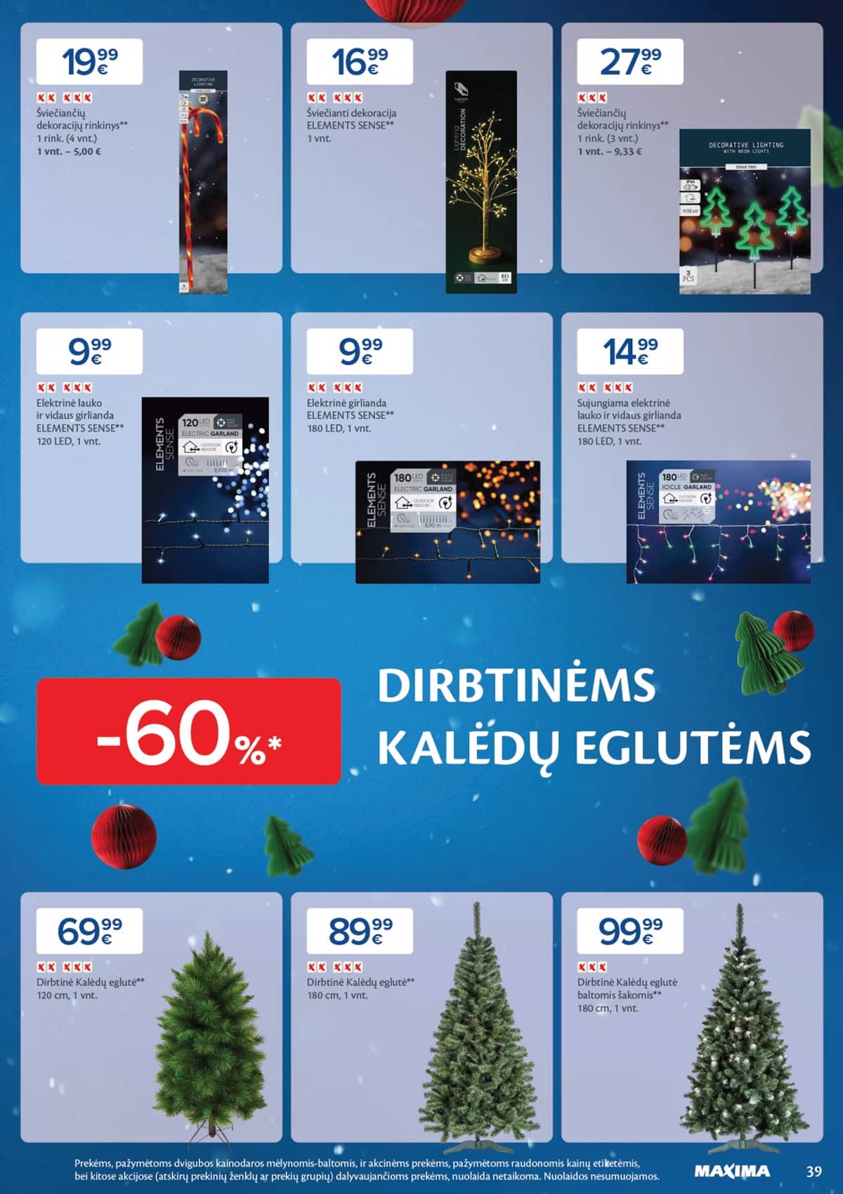 Maxima - Daugiau laiko Kalėdoms 39 puslapis