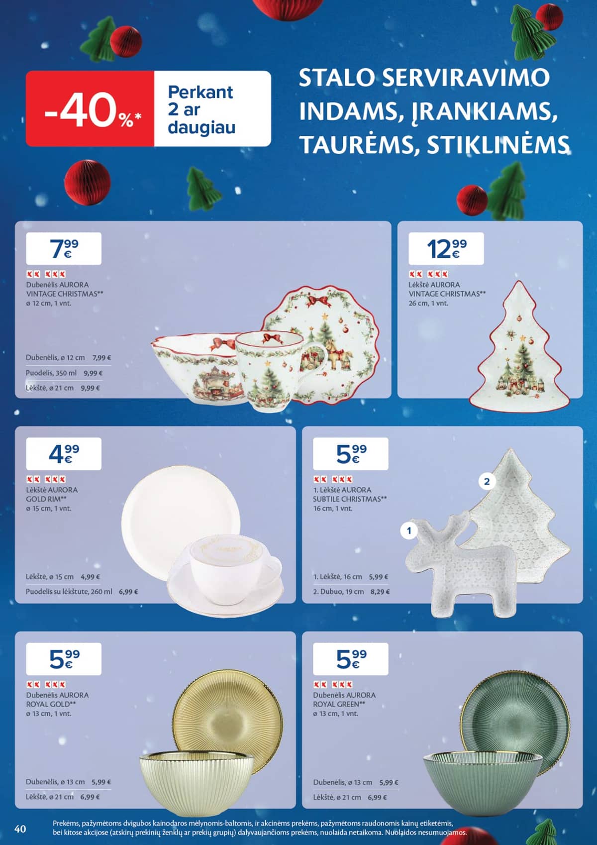 Maxima - Daugiau laiko Kalėdoms 40 puslapis