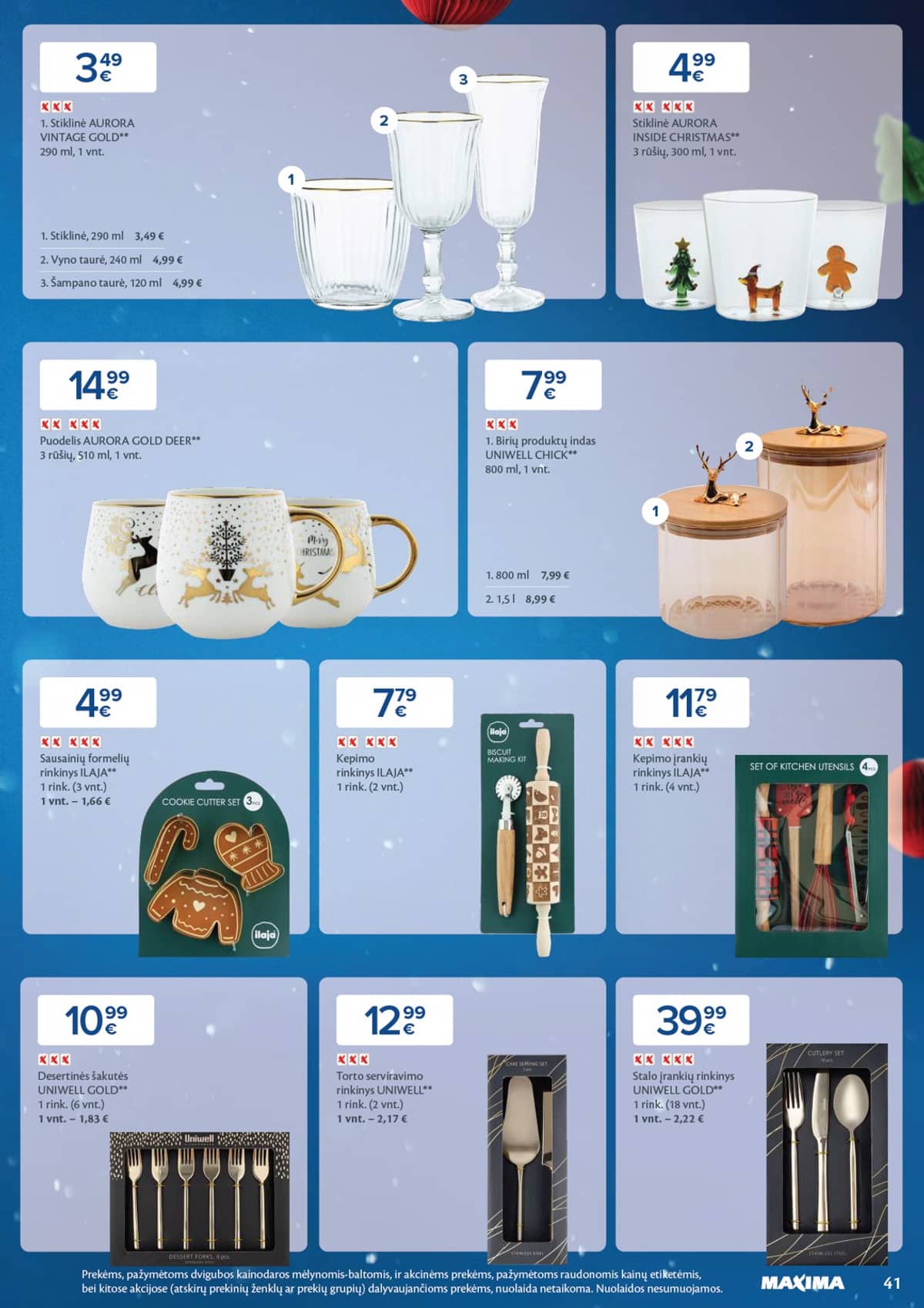 Maxima - Daugiau laiko Kalėdoms 41 puslapis