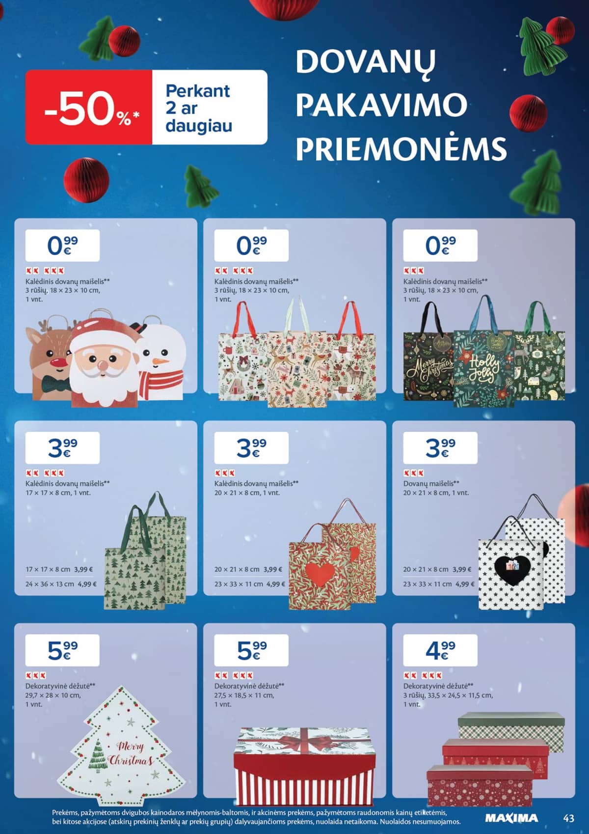 Maxima - Daugiau laiko Kalėdoms 43 puslapis