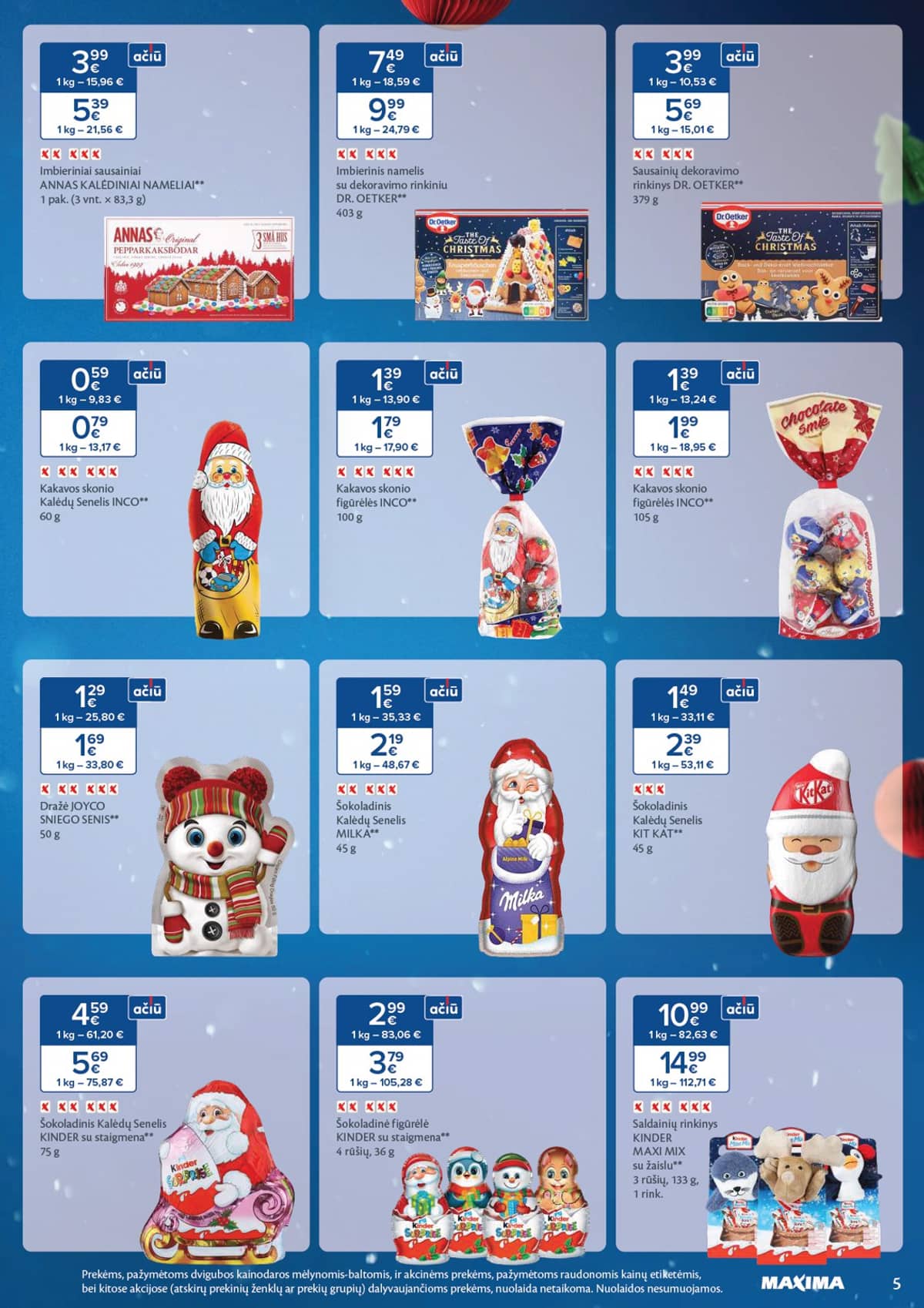 Maxima - Daugiau laiko Kalėdoms 5 puslapis