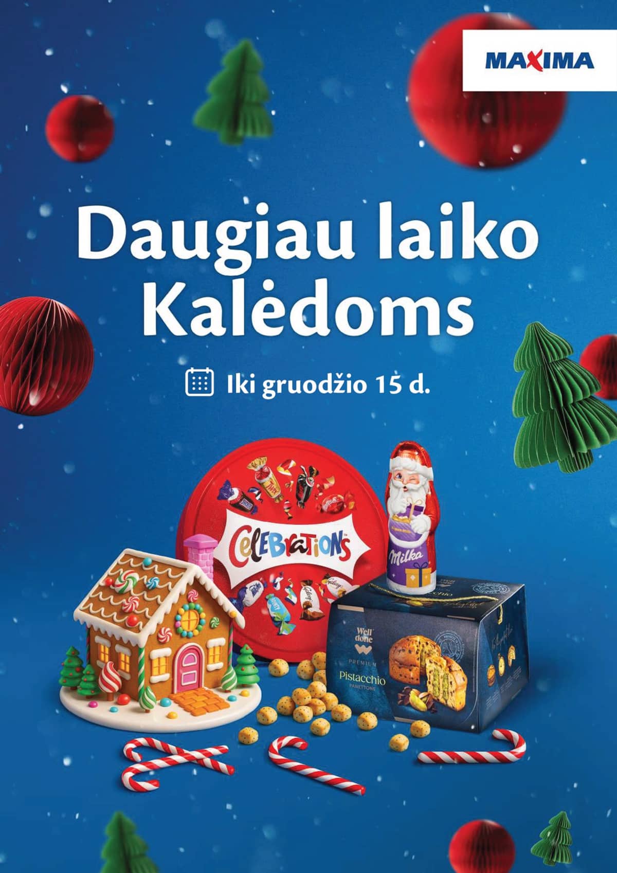 Maxima - Daugiau laiko Kalėdoms 1 puslapis