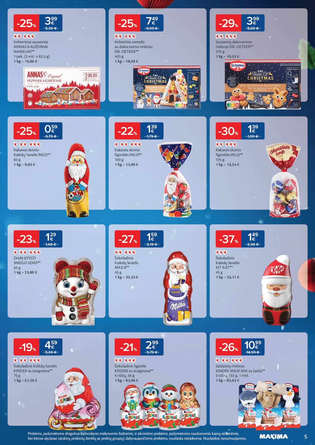 Maxima - Daugiau laiko Kalėdoms 5 puslapis
