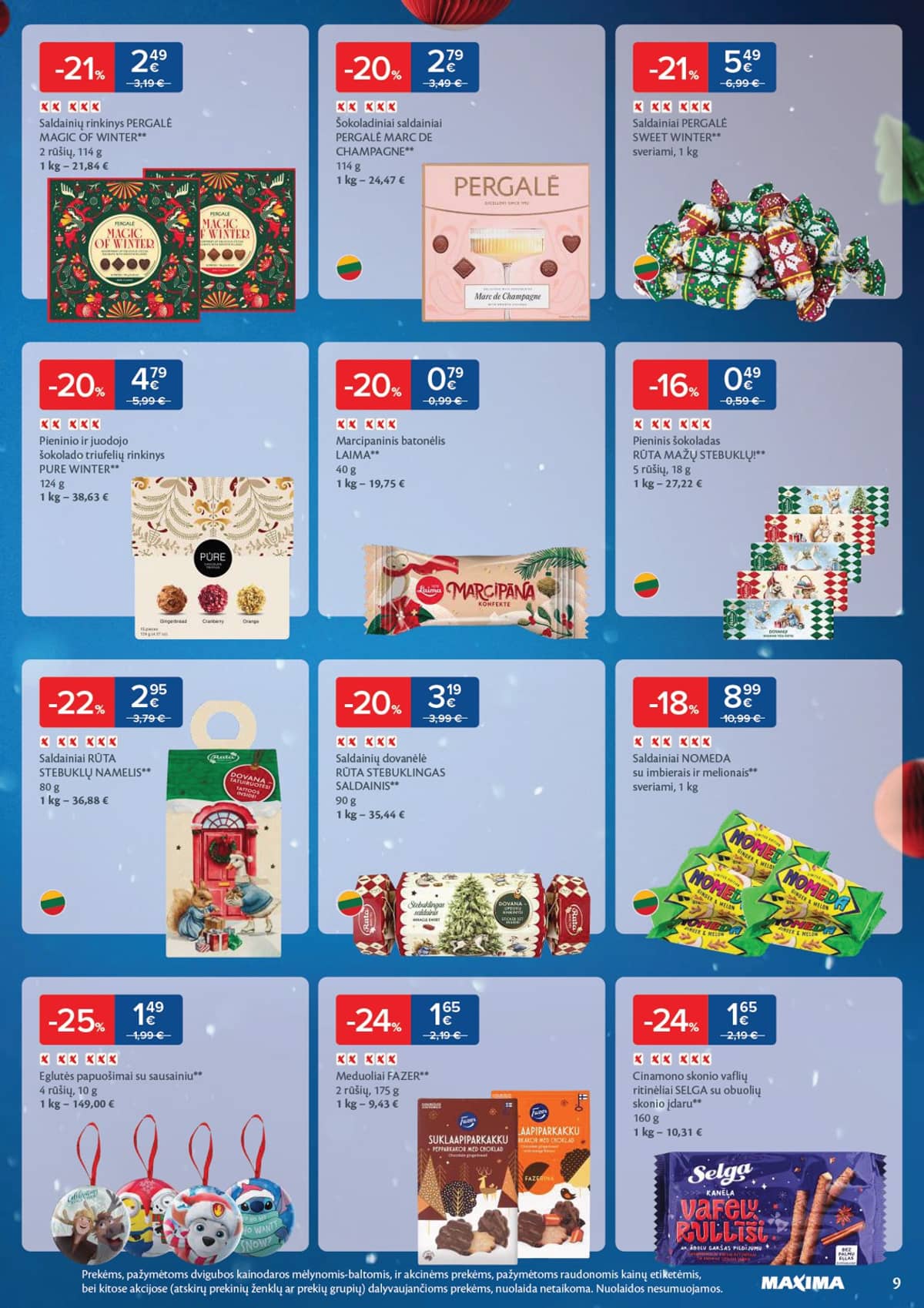 Maxima - Daugiau laiko Kalėdoms 9 puslapis