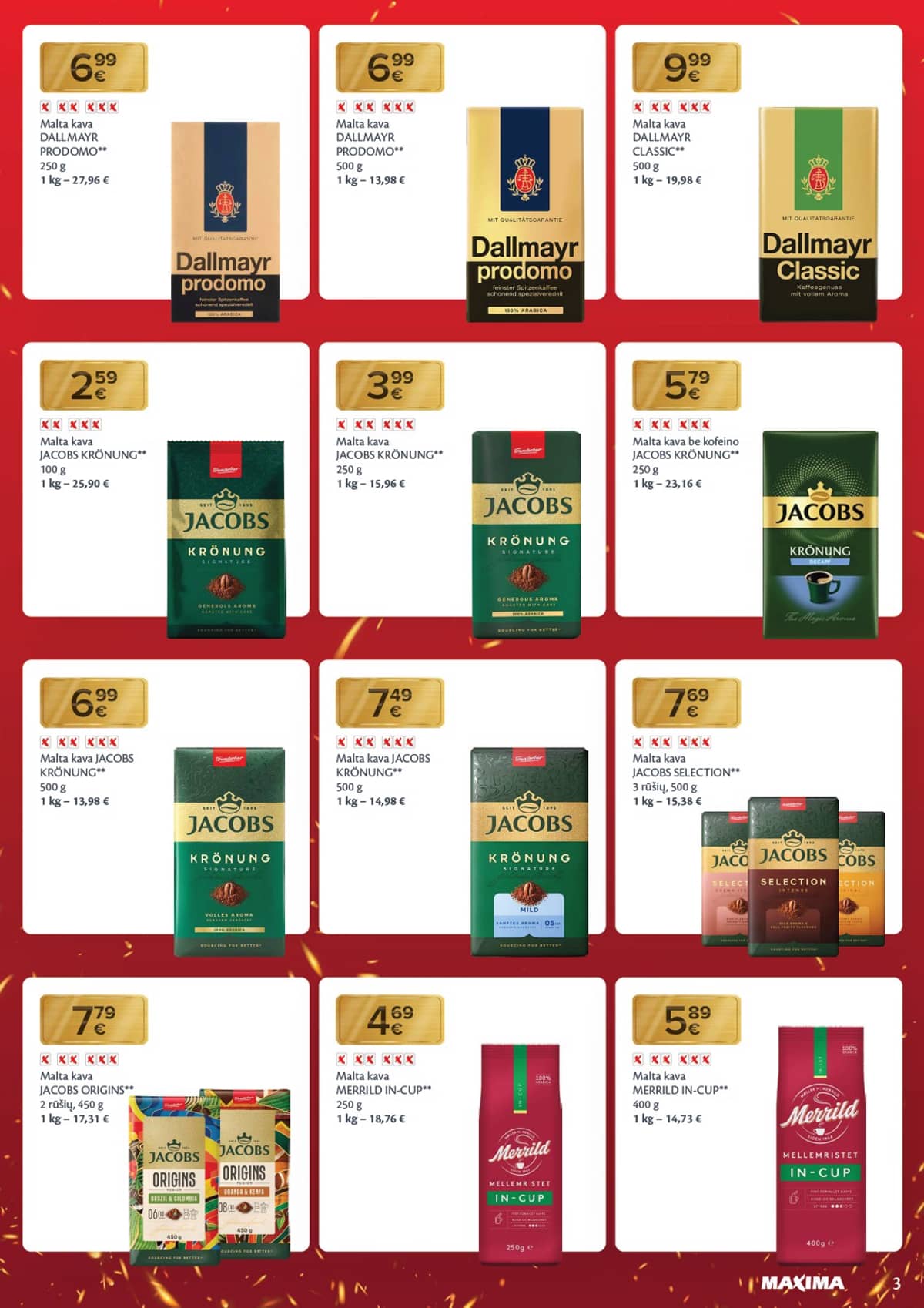 Maxima - Nukalta kaina – visada kaip per akciją 3 puslapis