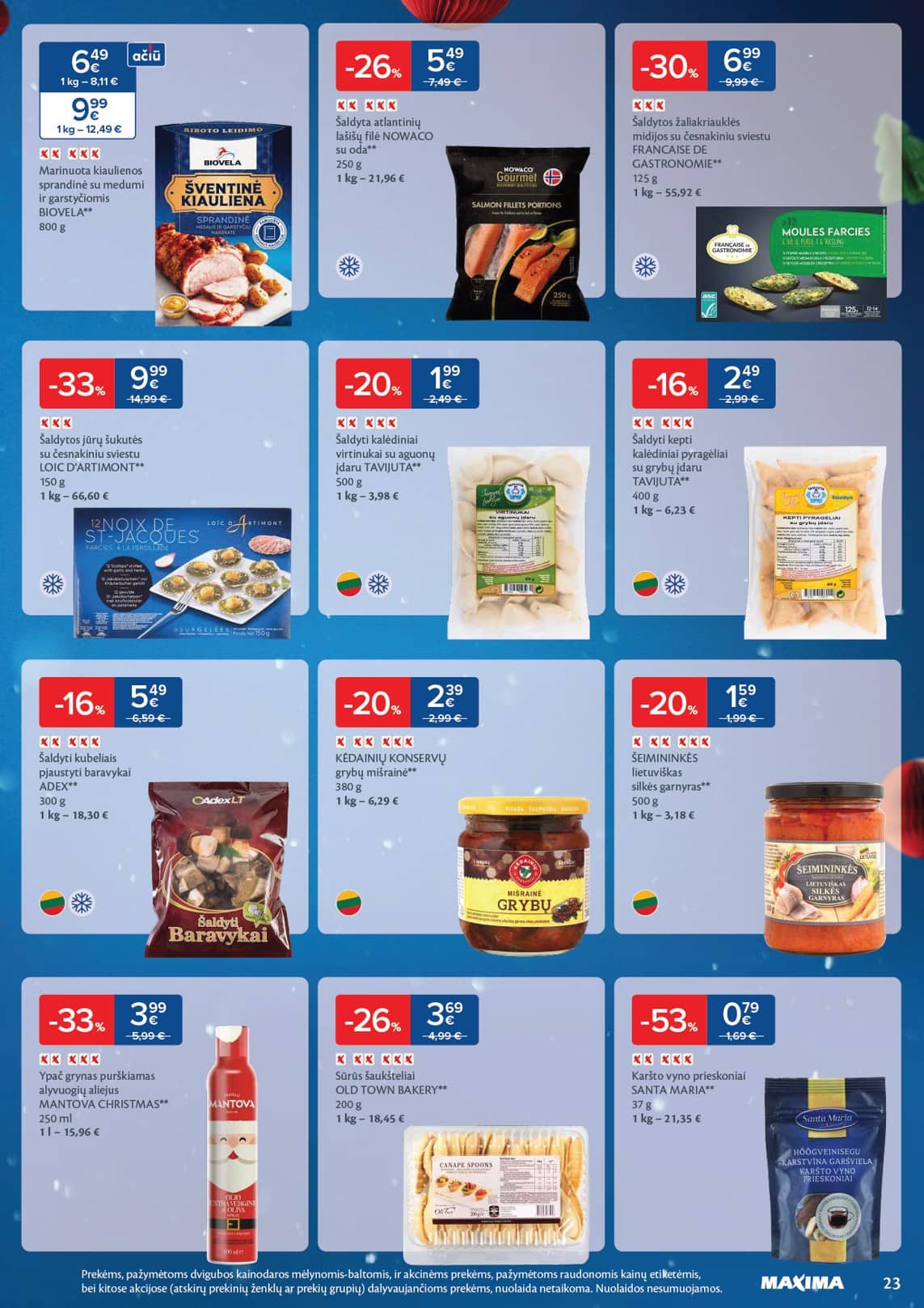 Maxima - Daugiau laiko Kalėdoms 23 puslapis