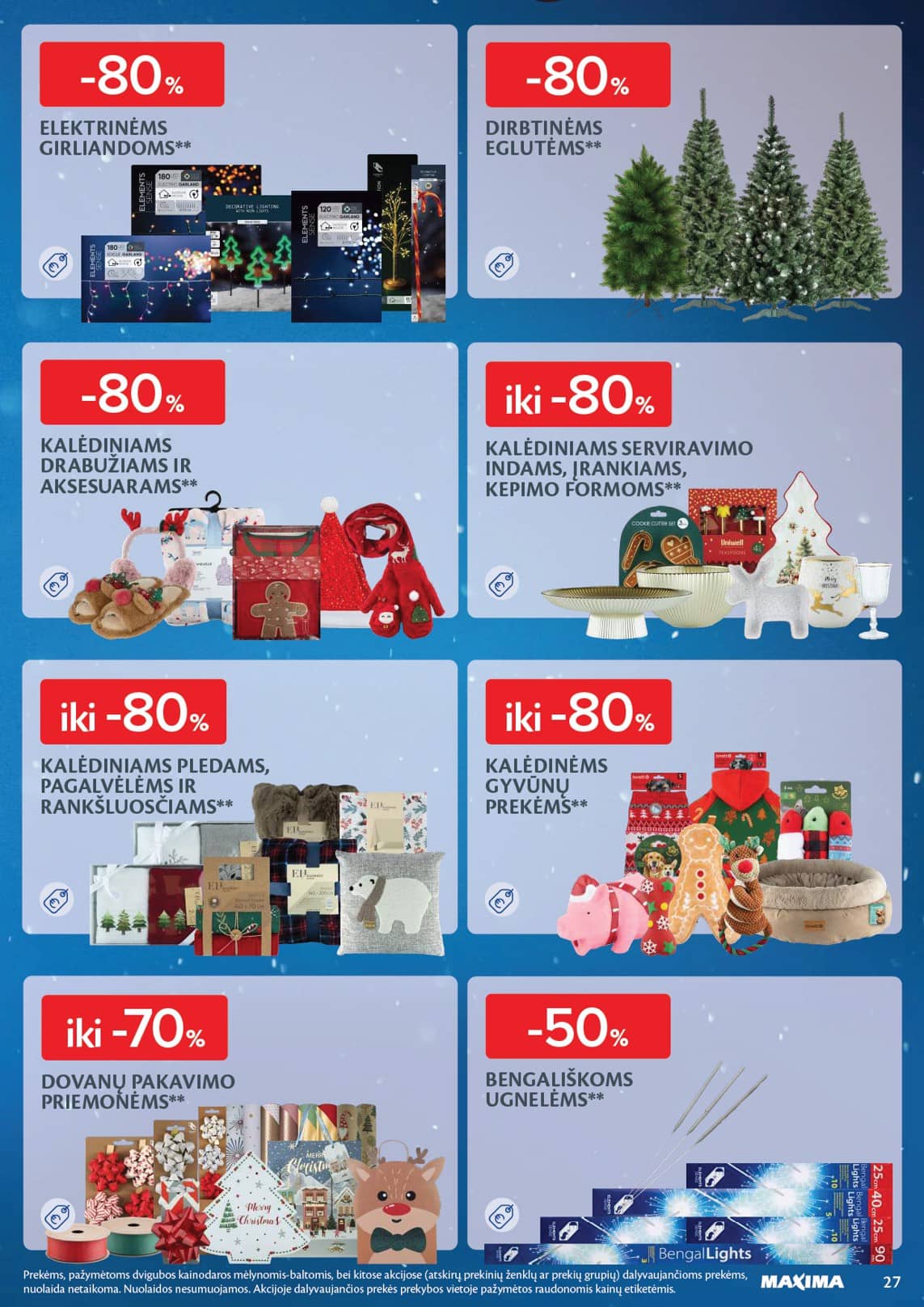 Maxima - Daugiau laiko Kalėdoms 27 puslapis