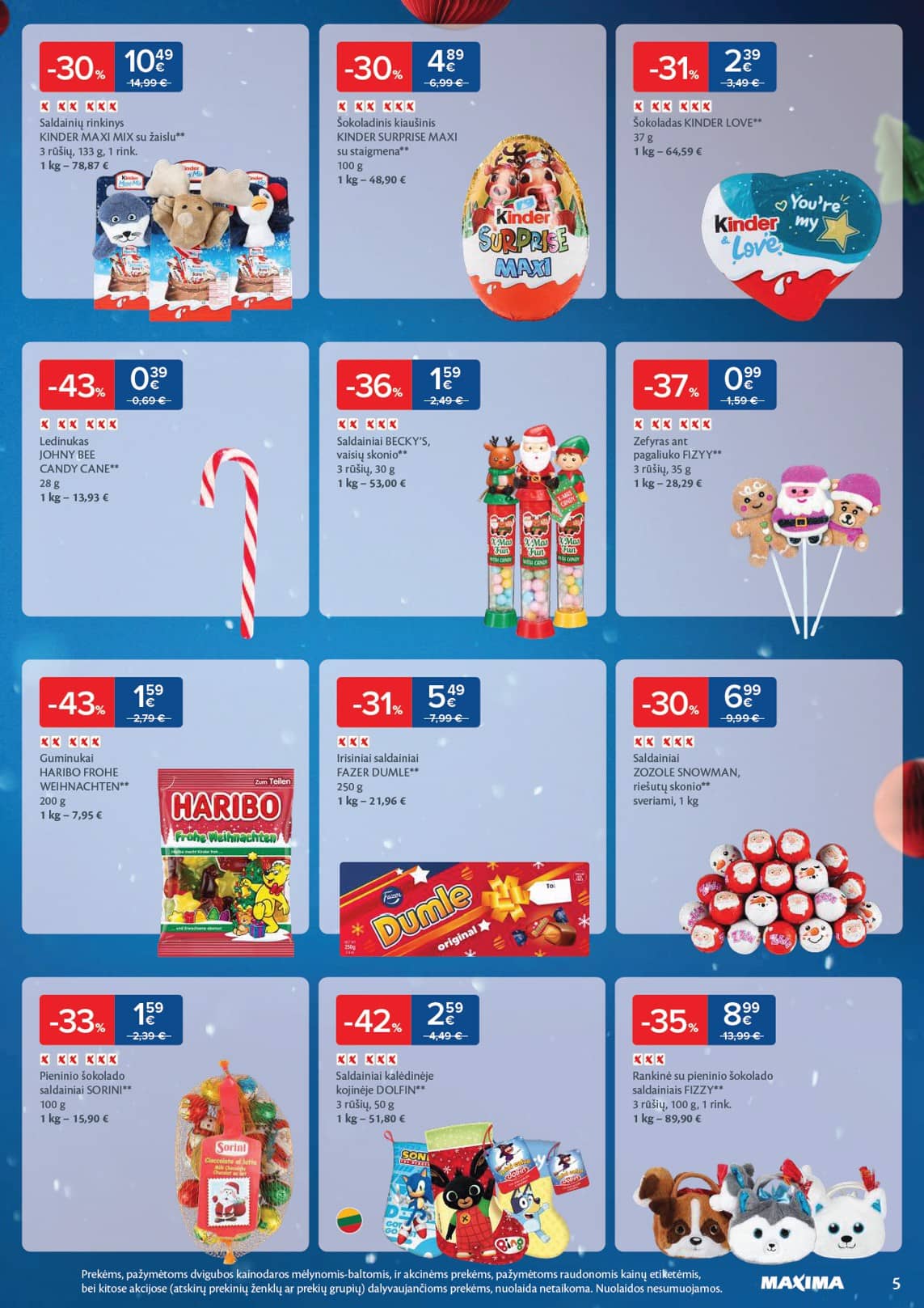 Maxima - Daugiau laiko Kalėdoms 5 puslapis