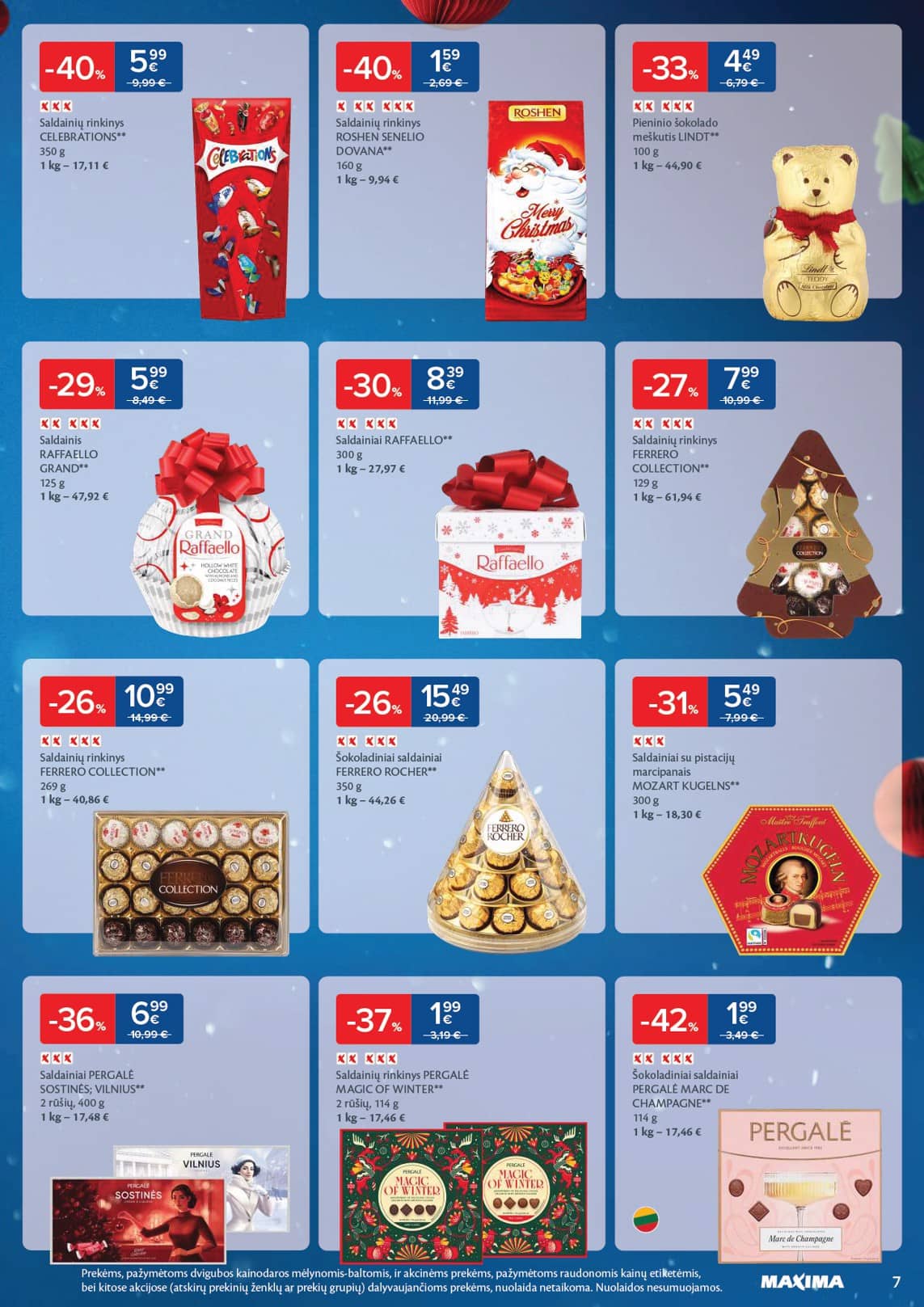 Maxima - Daugiau laiko Kalėdoms 7 puslapis