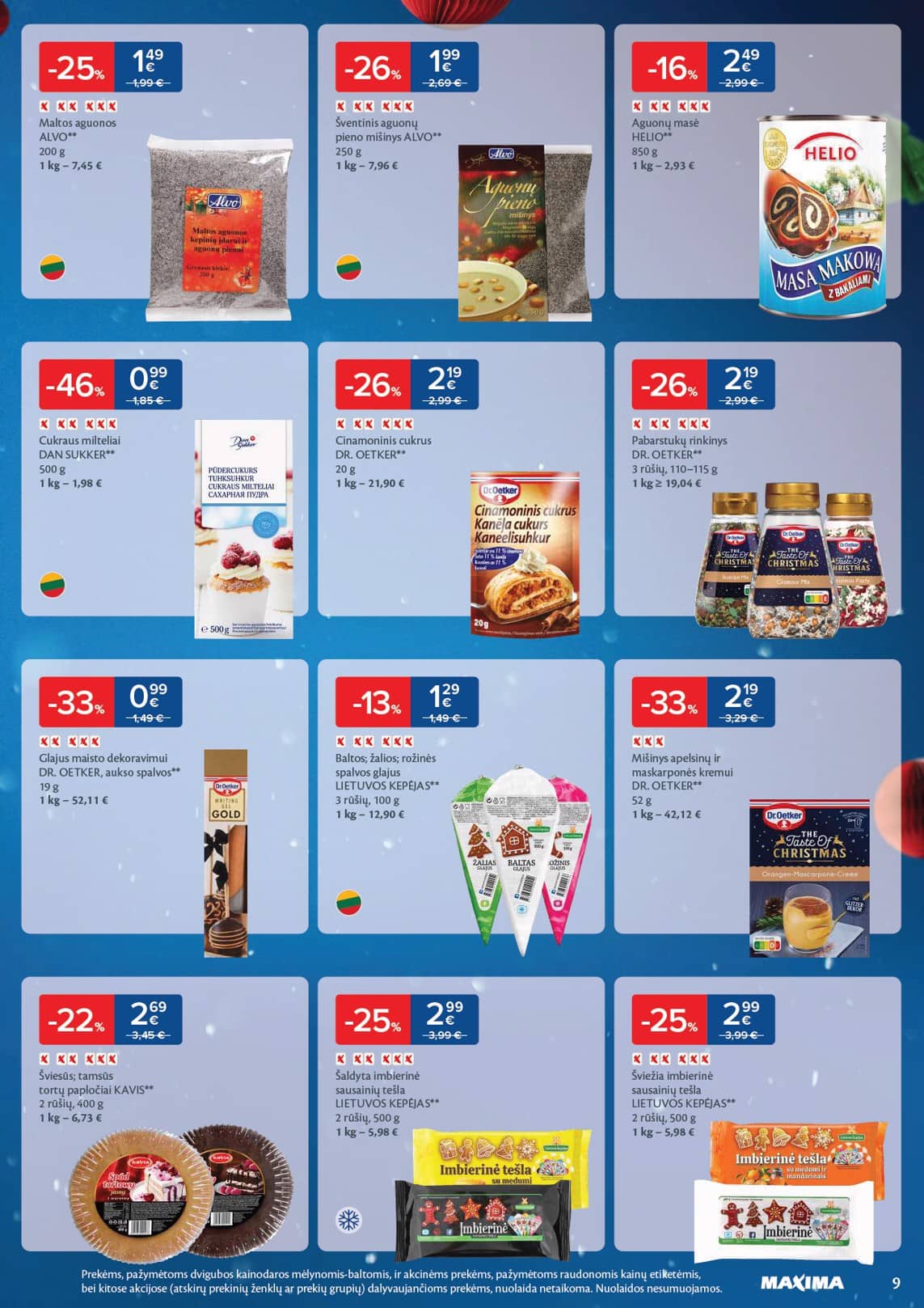 Maxima - Daugiau laiko Kalėdoms 9 puslapis