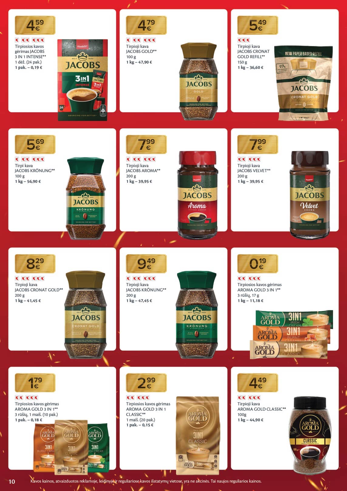 Maxima - Nukalta kaina – visada kaip per akciją 10 puslapis