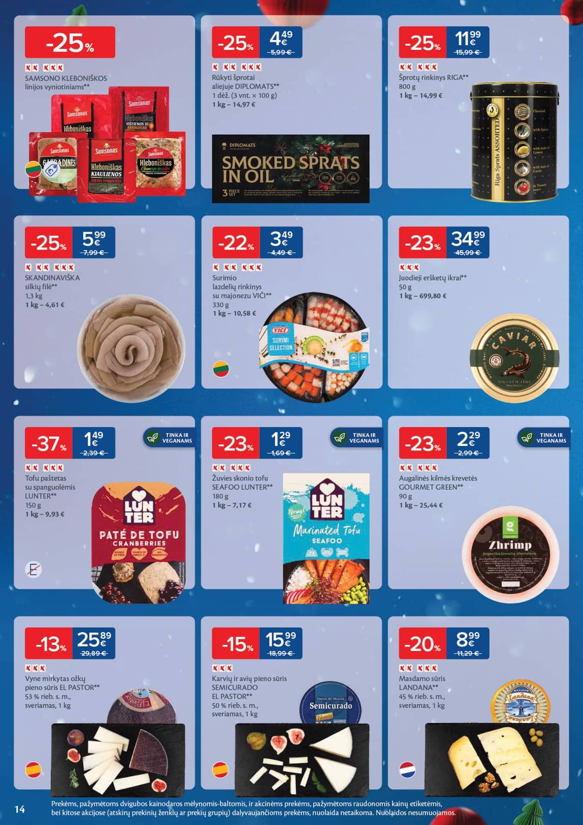 Maxima - Maxima Kalėdų akcijų leidinys | 2025-12-16 - 2025-12-26 14 puslapis