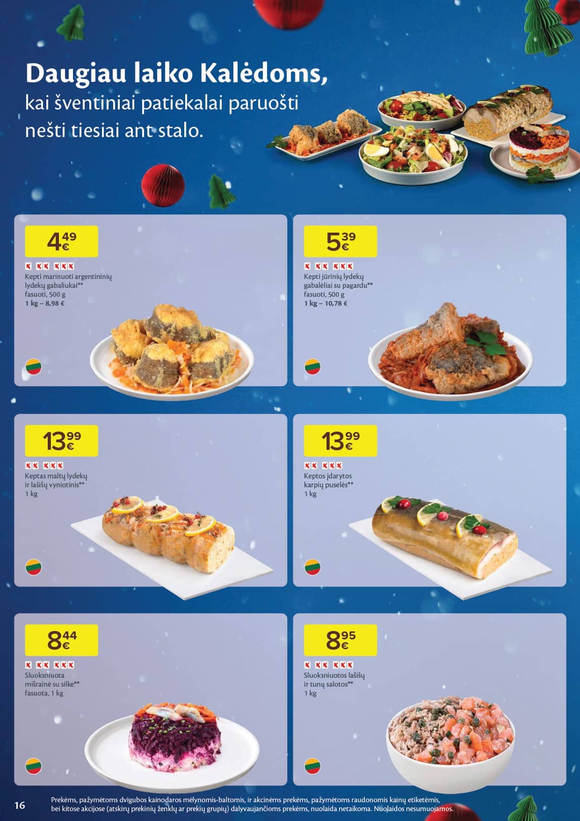 Maxima - Maxima Kalėdų akcijų leidinys | 2025-12-16 - 2025-12-26 16 puslapis