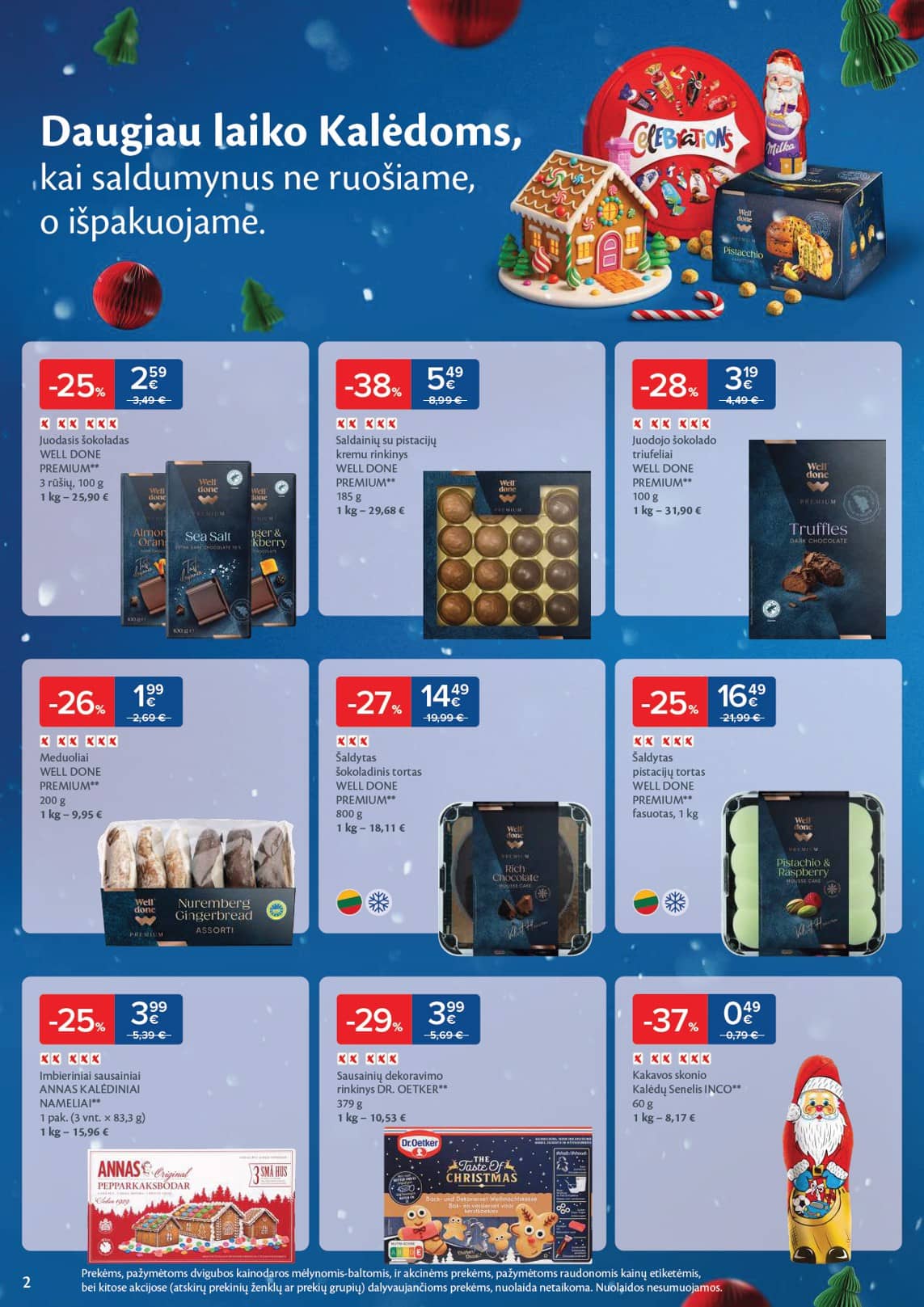 Maxima - Maxima Kalėdų akcijų leidinys | 2025-12-16 - 2025-12-26 2 puslapis