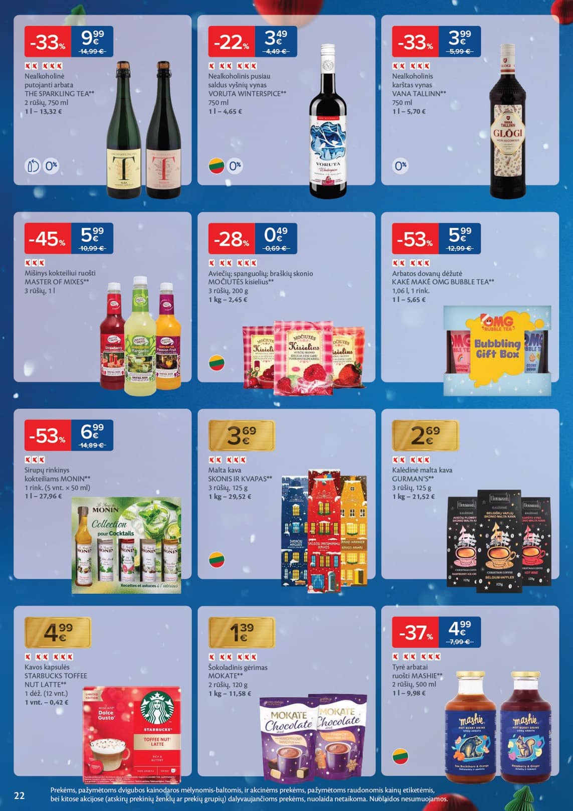 Maxima - Maxima Kalėdų akcijų leidinys | 2025-12-16 - 2025-12-26 22 puslapis