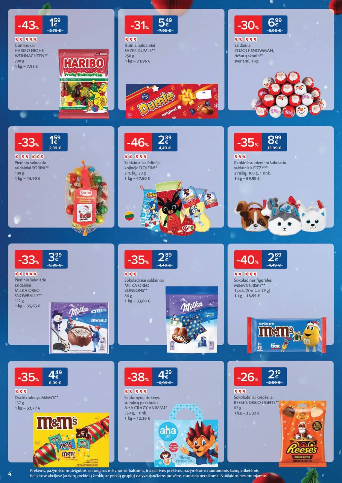 Maxima - Maxima Kalėdų akcijų leidinys | 2025-12-16 - 2025-12-26 4 puslapis