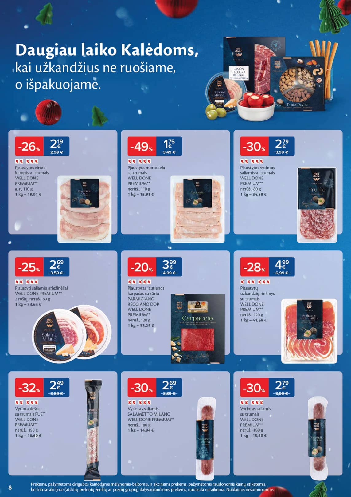 Maxima - Maxima Kalėdų akcijų leidinys | 2025-12-16 - 2025-12-26 8 puslapis