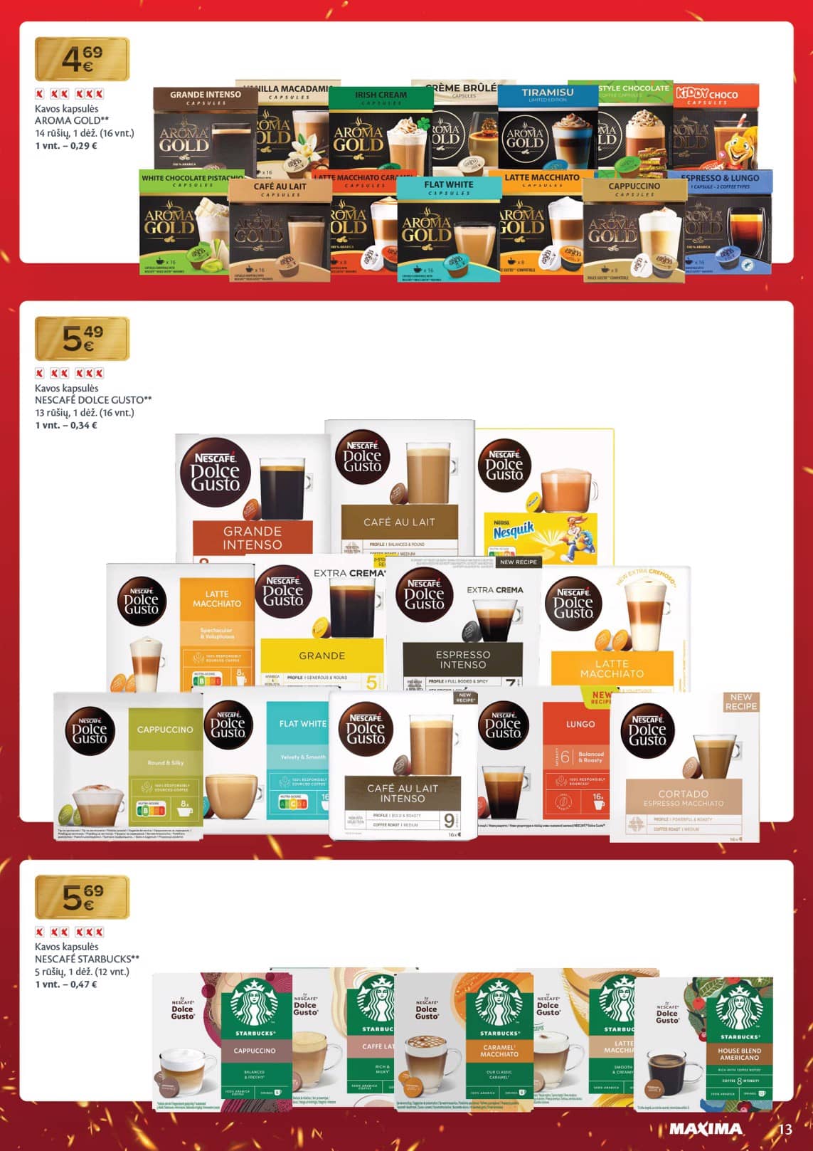 Maxima - Nukalta kaina – visada kaip per akciją 13 puslapis