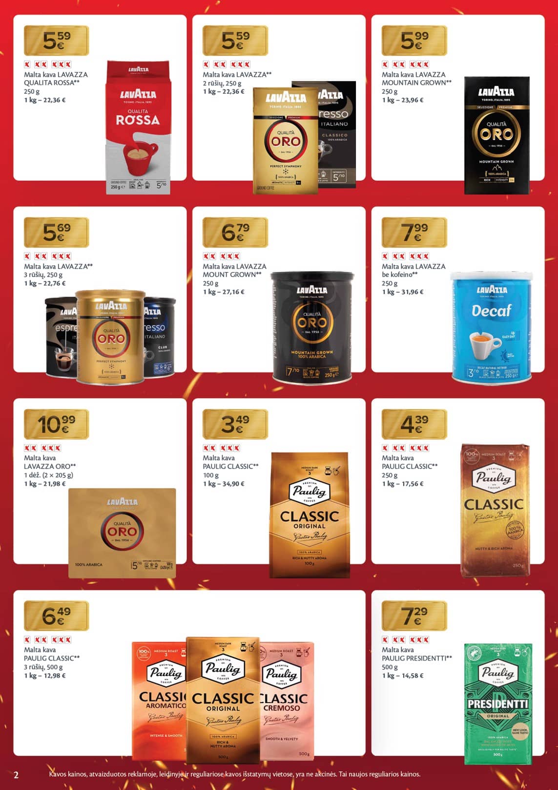 Maxima - Nukalta kaina – visada kaip per akciją 2 puslapis