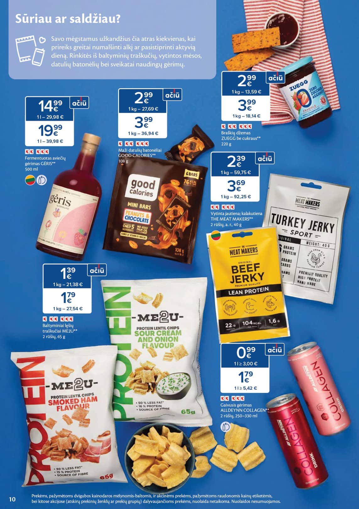 Maxima - Maxima SVEIKUOLIŲ MĖNUO akcijų leidinys 10 puslapis