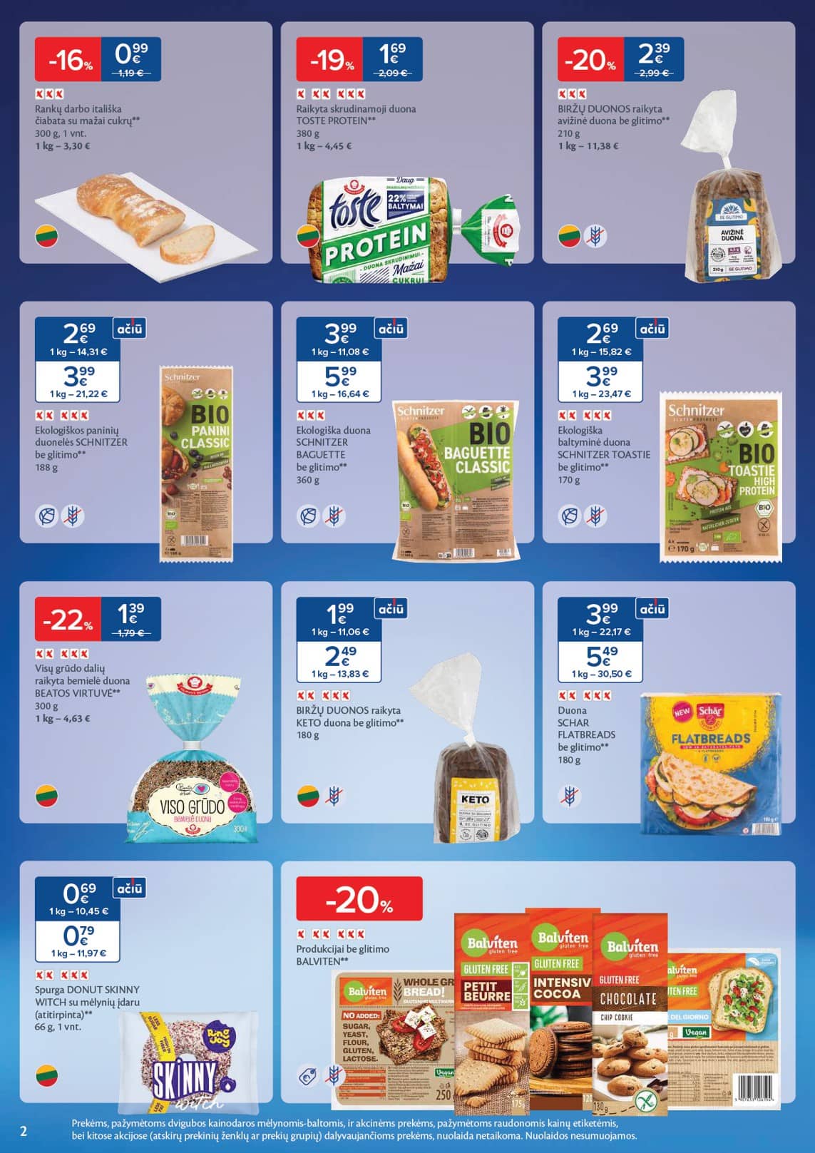 Maxima - Maxima SVEIKUOLIŲ MĖNUO akcijų leidinys 2 puslapis