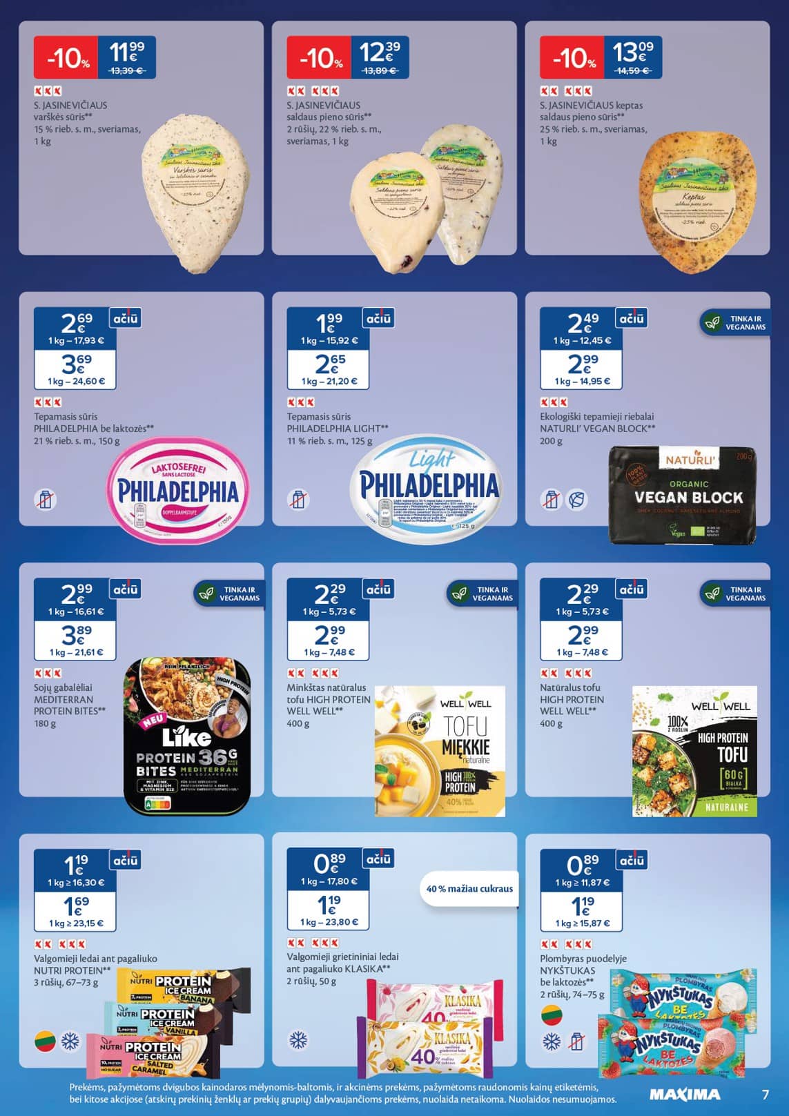 Maxima - Maxima SVEIKUOLIŲ MĖNUO akcijų leidinys 7 puslapis