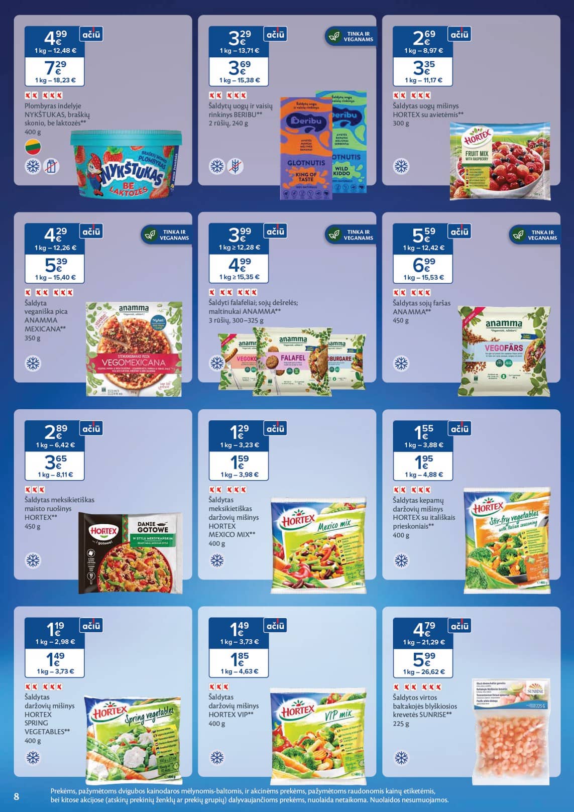 Maxima - Maxima SVEIKUOLIŲ MĖNUO akcijų leidinys 8 puslapis