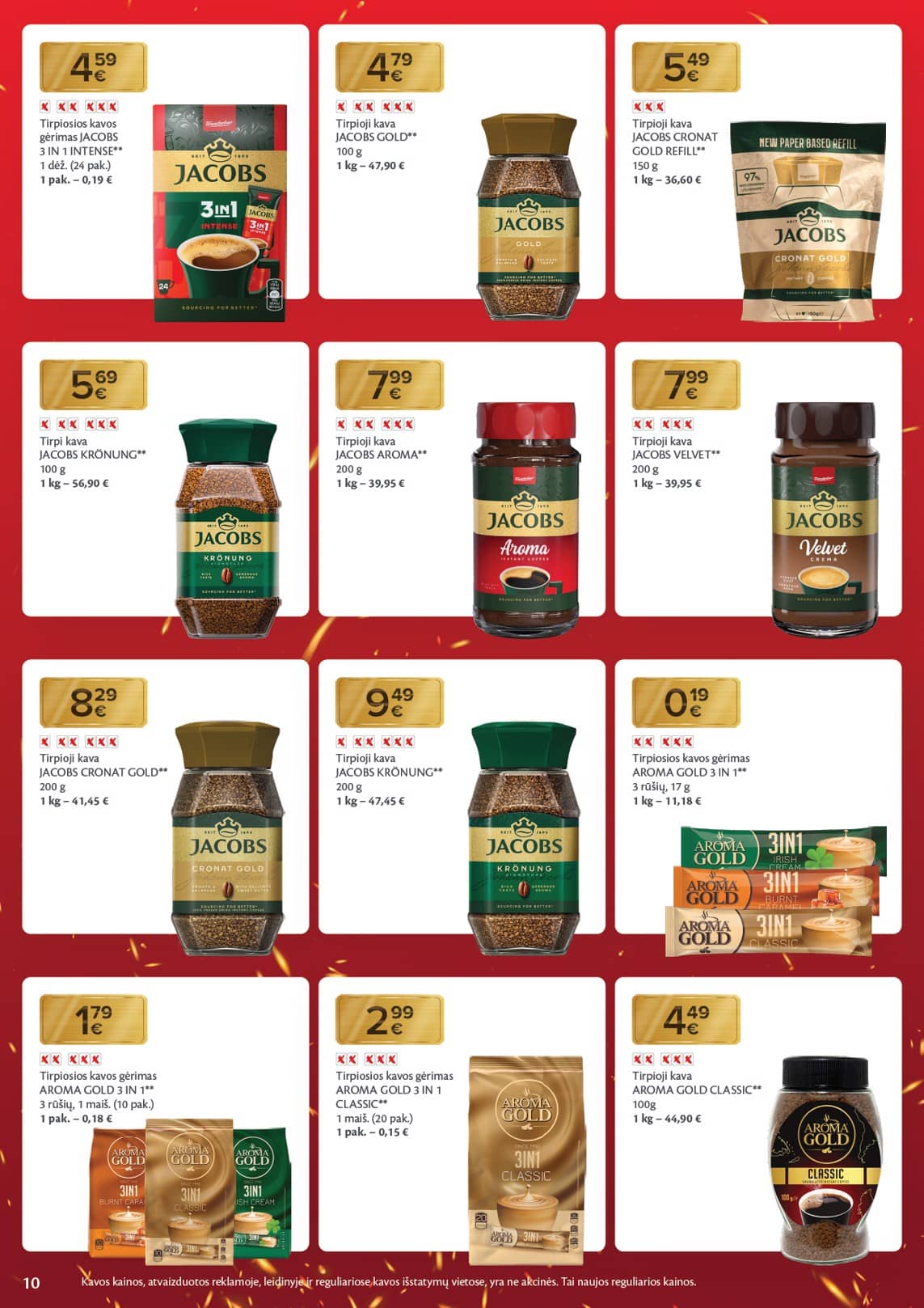 Maxima - Nukalta kaina – visada kaip per akciją 10 puslapis