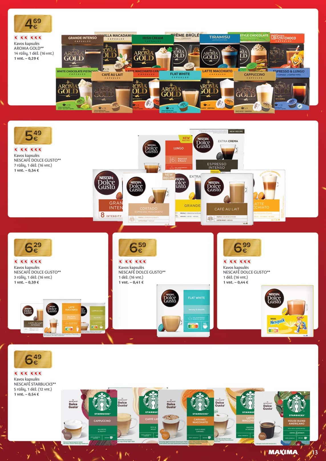 Maxima - Nukalta kaina – visada kaip per akciją 13 puslapis