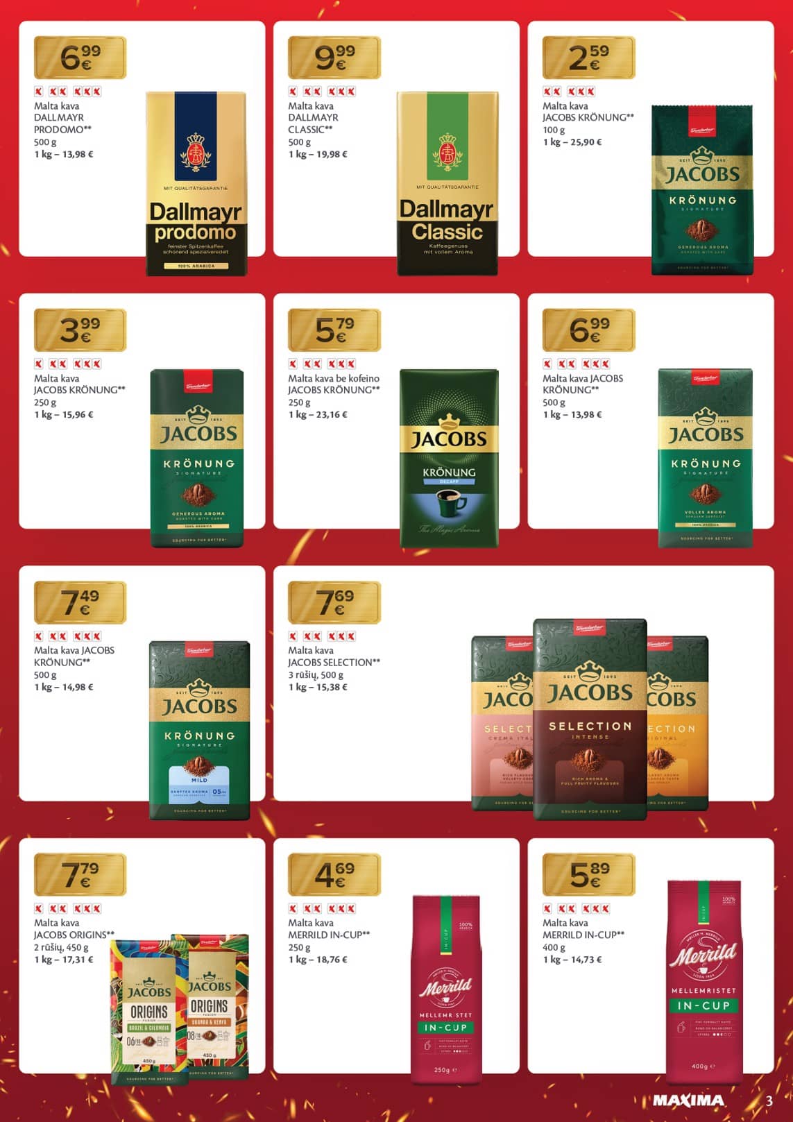 Maxima - Nukalta kaina – visada kaip per akciją 3 puslapis