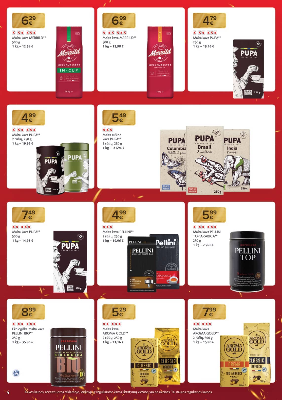 Maxima - Nukalta kaina – visada kaip per akciją 4 puslapis