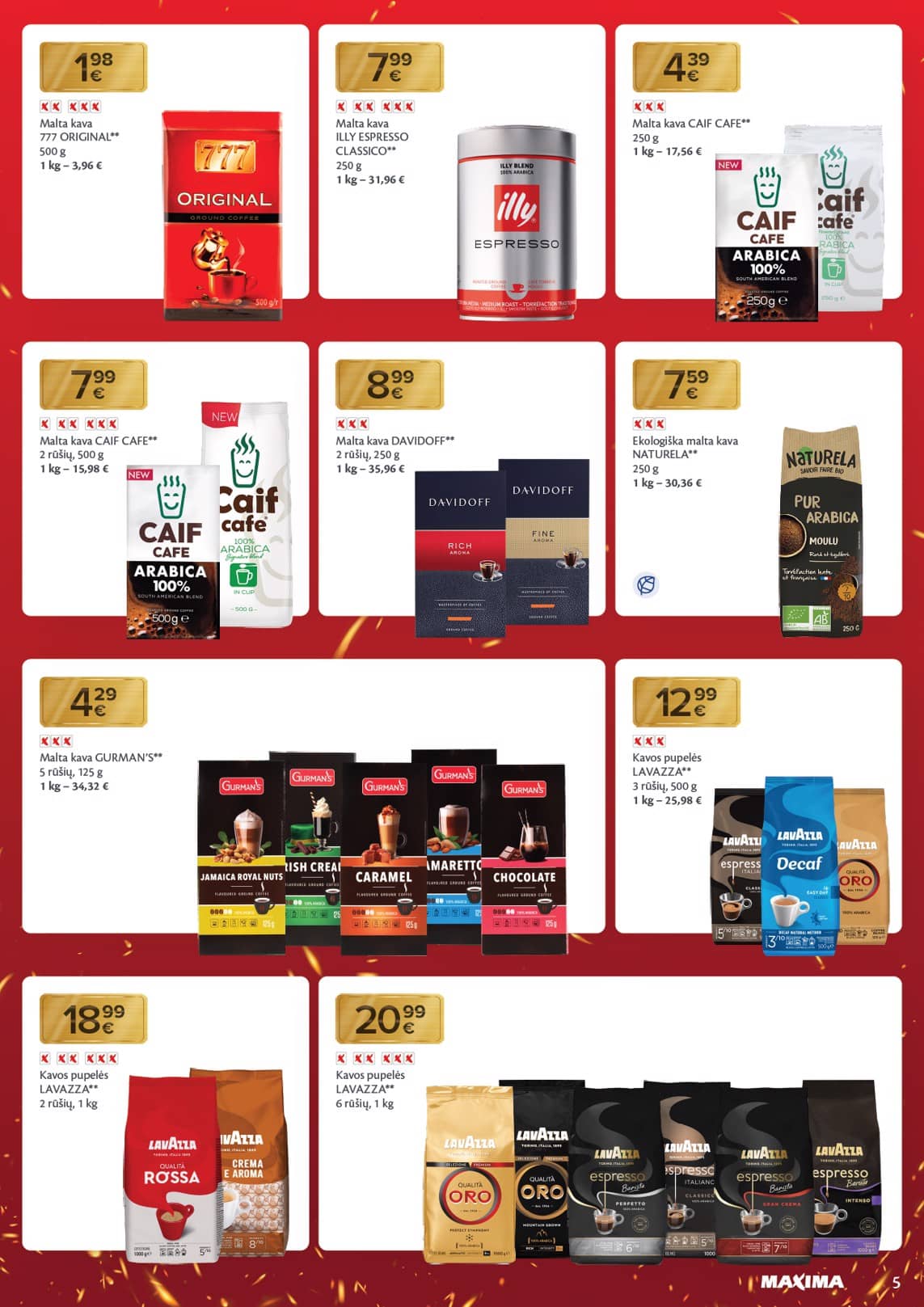 Maxima - Nukalta kaina – visada kaip per akciją 5 puslapis