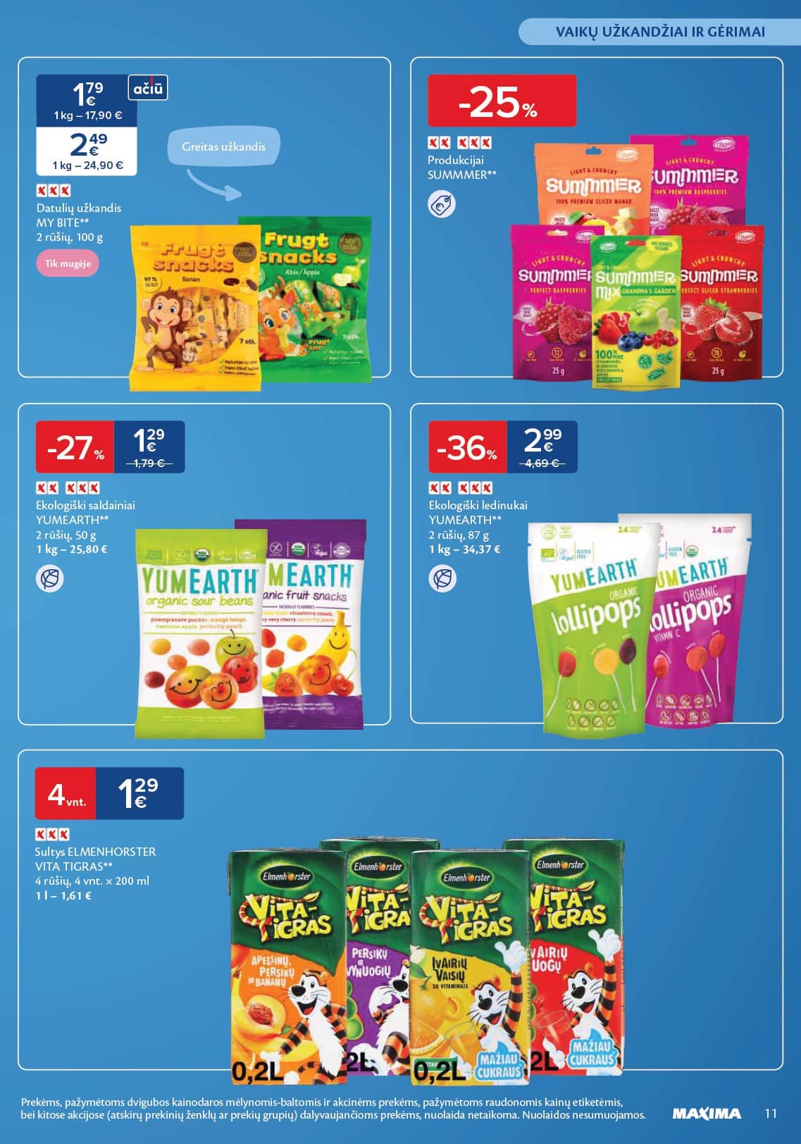 Maxima - Maxima Mažylių mugė 11 puslapis