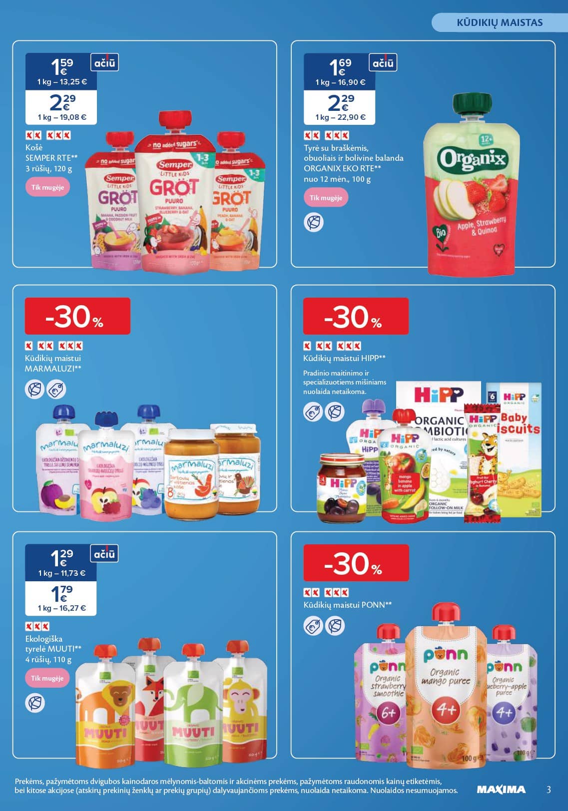 Maxima - Maxima Mažylių mugė 3 puslapis