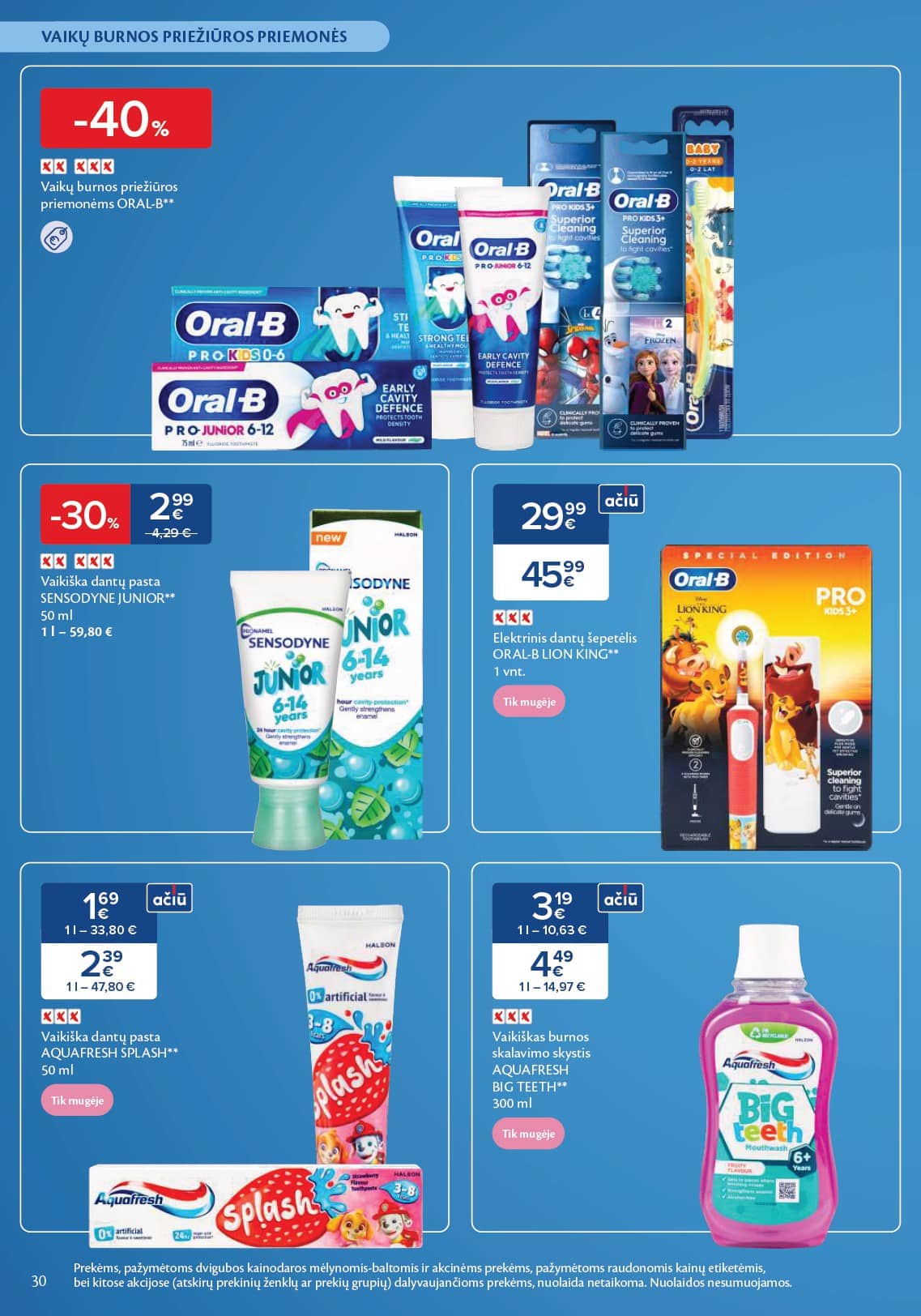 Maxima - Maxima Mažylių mugė 30 puslapis