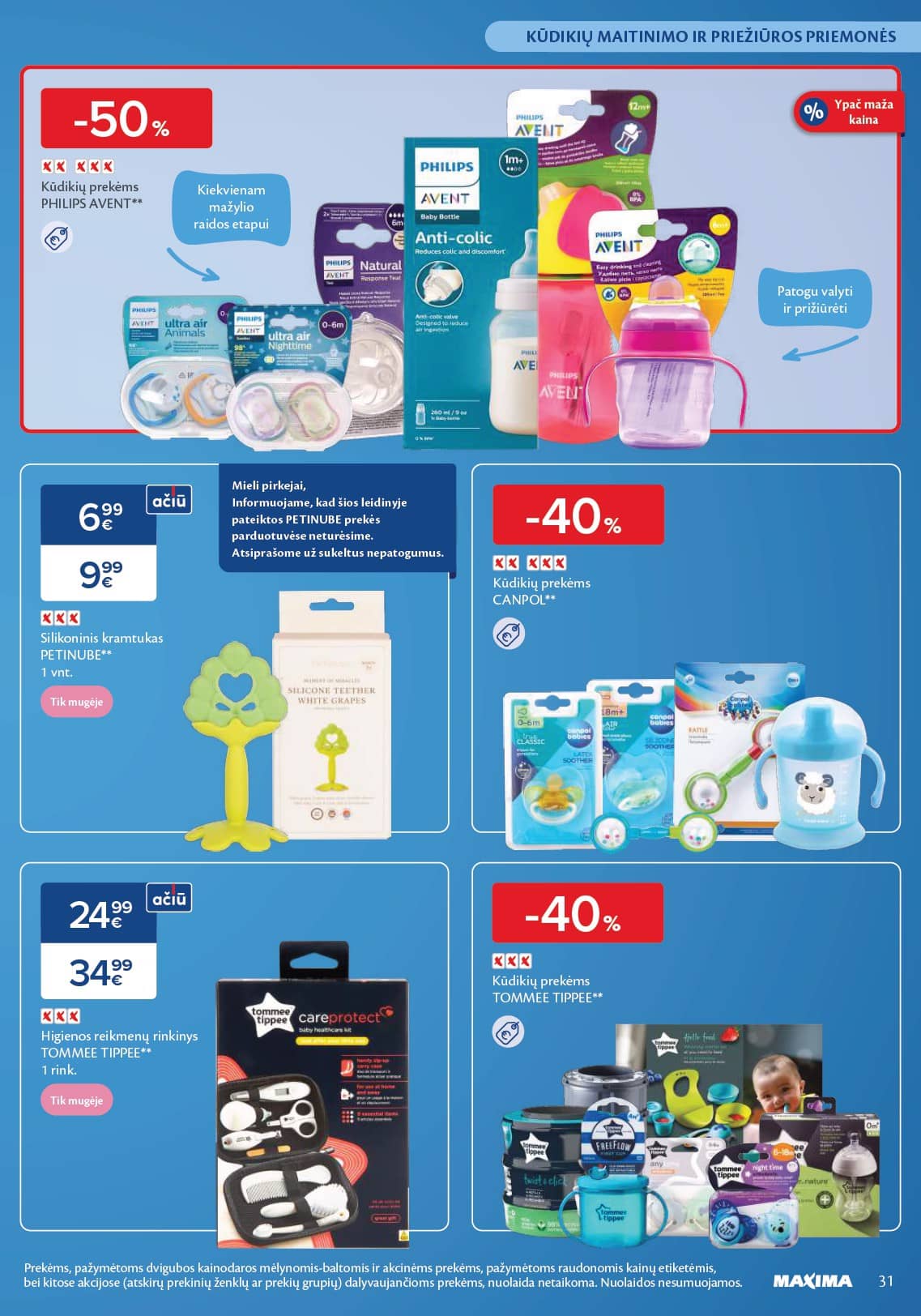 Maxima - Maxima Mažylių mugė 31 puslapis