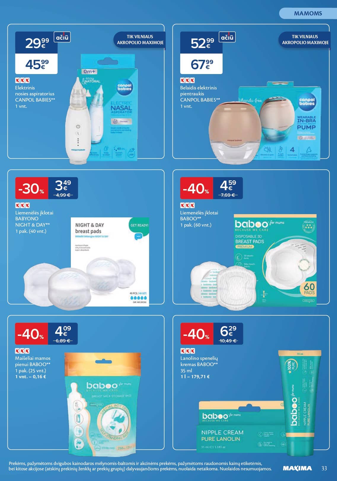 Maxima - Maxima Mažylių mugė 33 puslapis