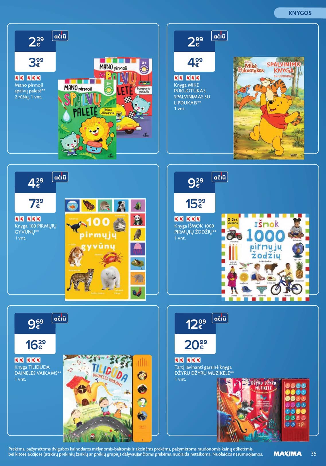 Maxima - Maxima Mažylių mugė 35 puslapis