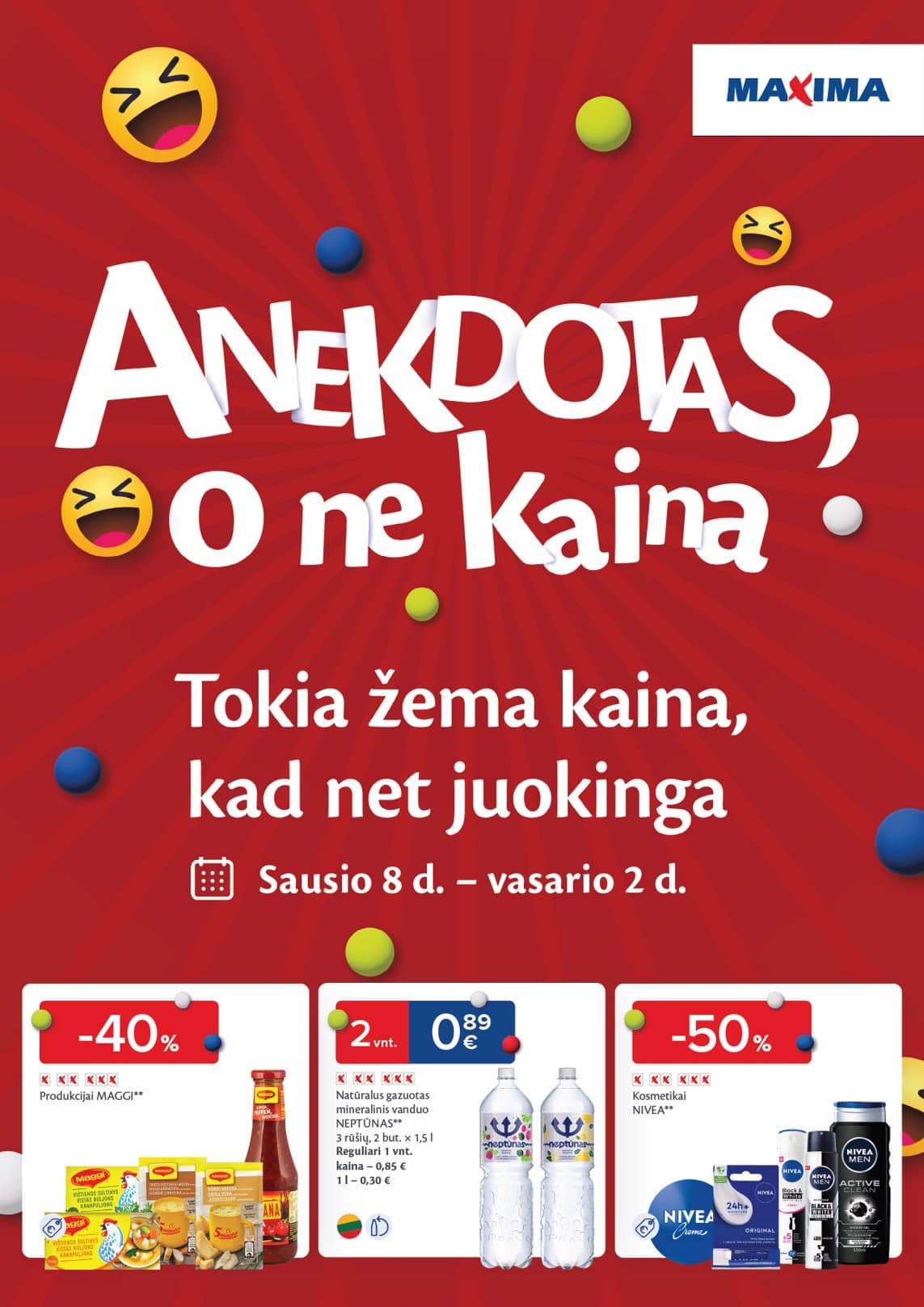 Maxima - Anekdotas, o ne kaina 1 puslapis