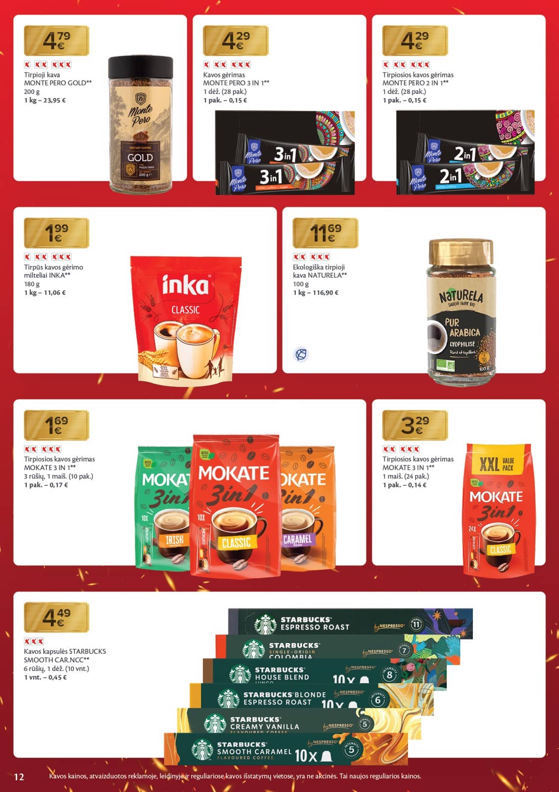 Maxima - Nukalta kaina – visada kaip per akciją 12 puslapis