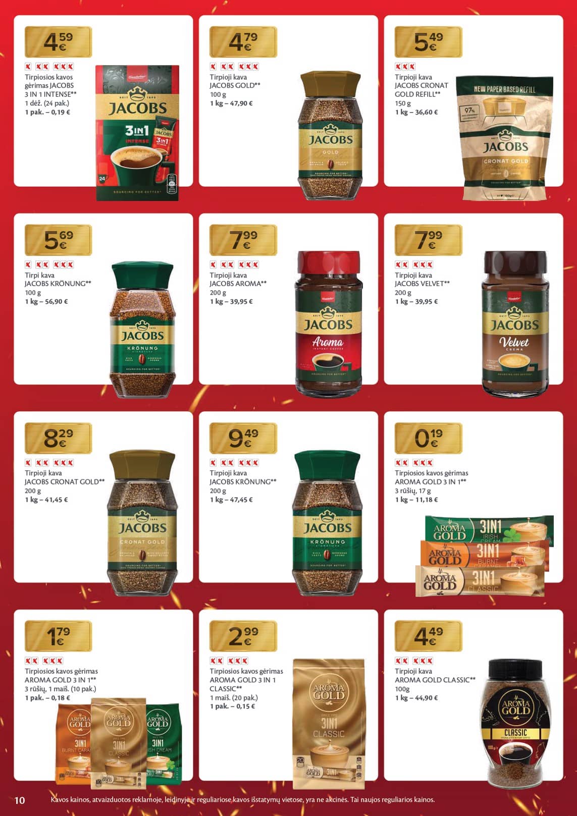 Maxima - Nukalta kaina – visada kaip per akciją 10 puslapis