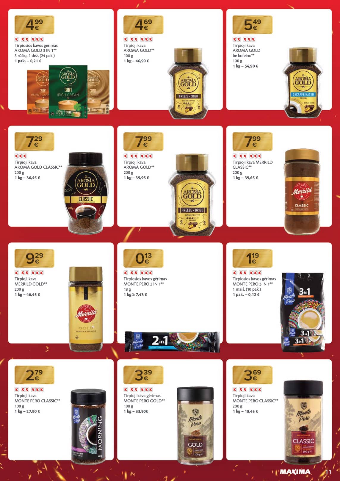 Maxima - Nukalta kaina – visada kaip per akciją 11 puslapis