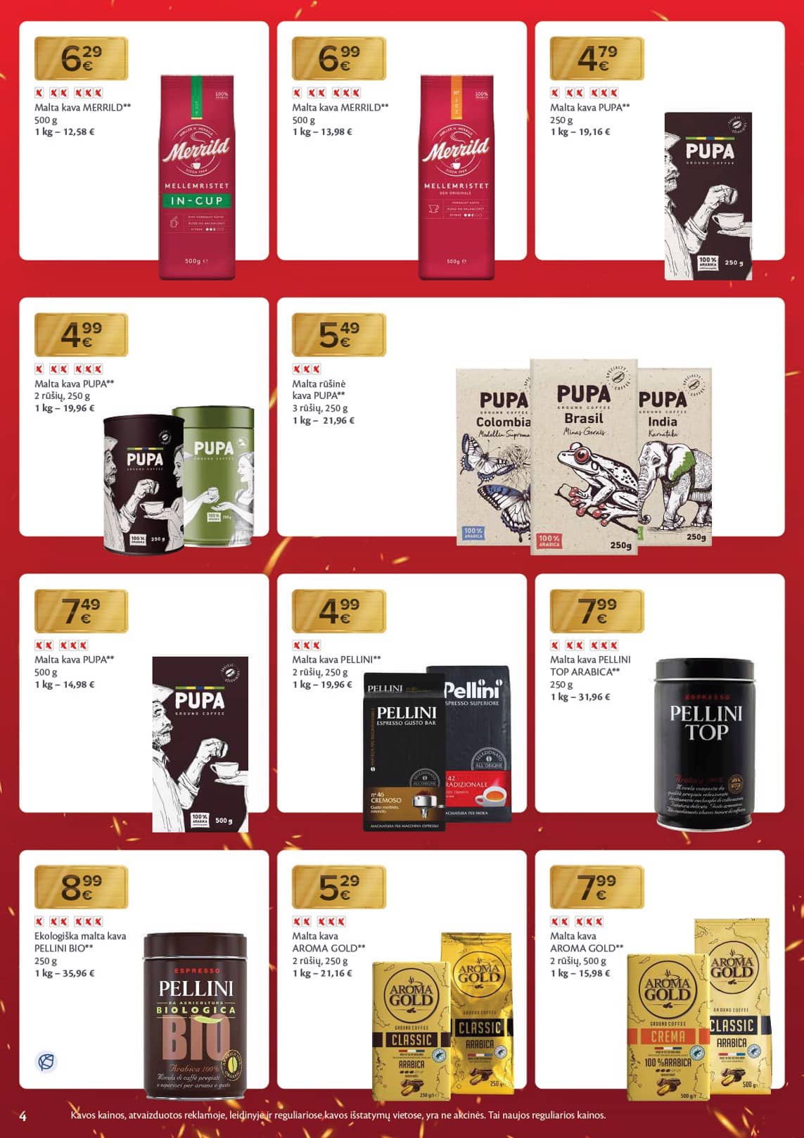 Maxima - Nukalta kaina – visada kaip per akciją 4 puslapis