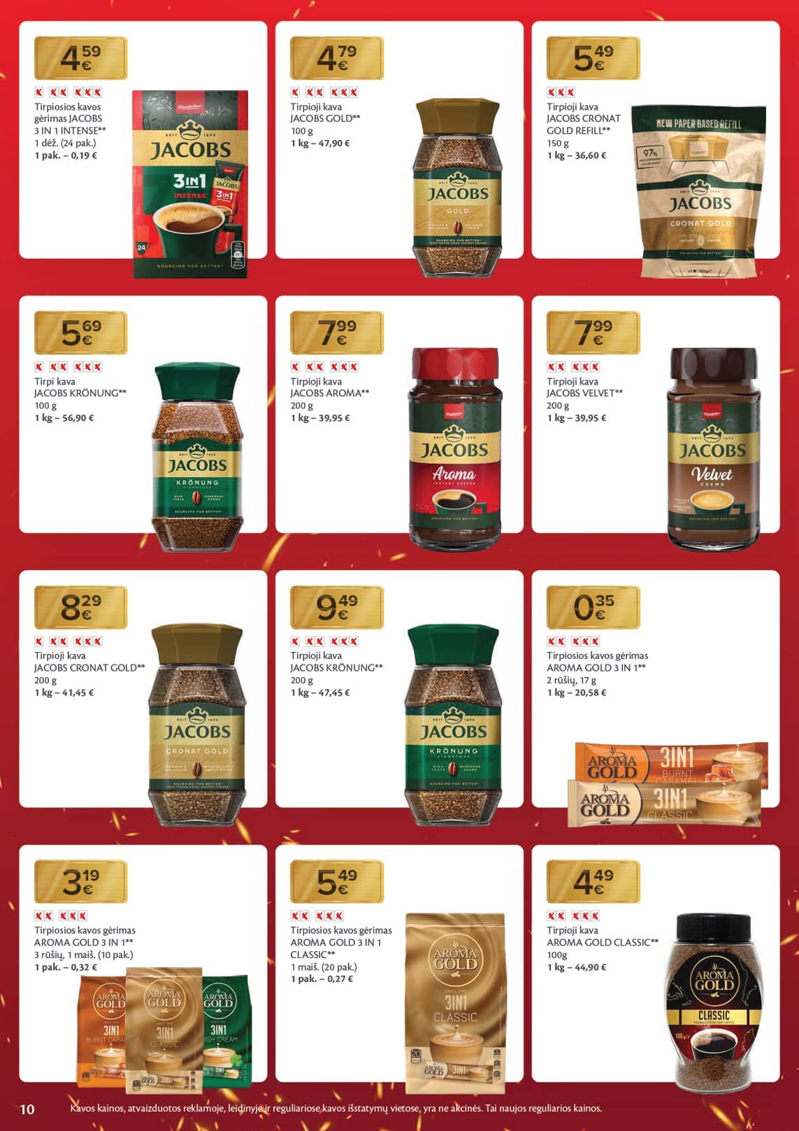 Maxima - Nukalta kaina – visada kaip per akciją 10 puslapis