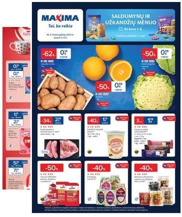 Maxima - Naujausias Maxima akcijų leidinys | 2026-02-03 - 2026-02-09 2026-02-03 – 2026-02-09